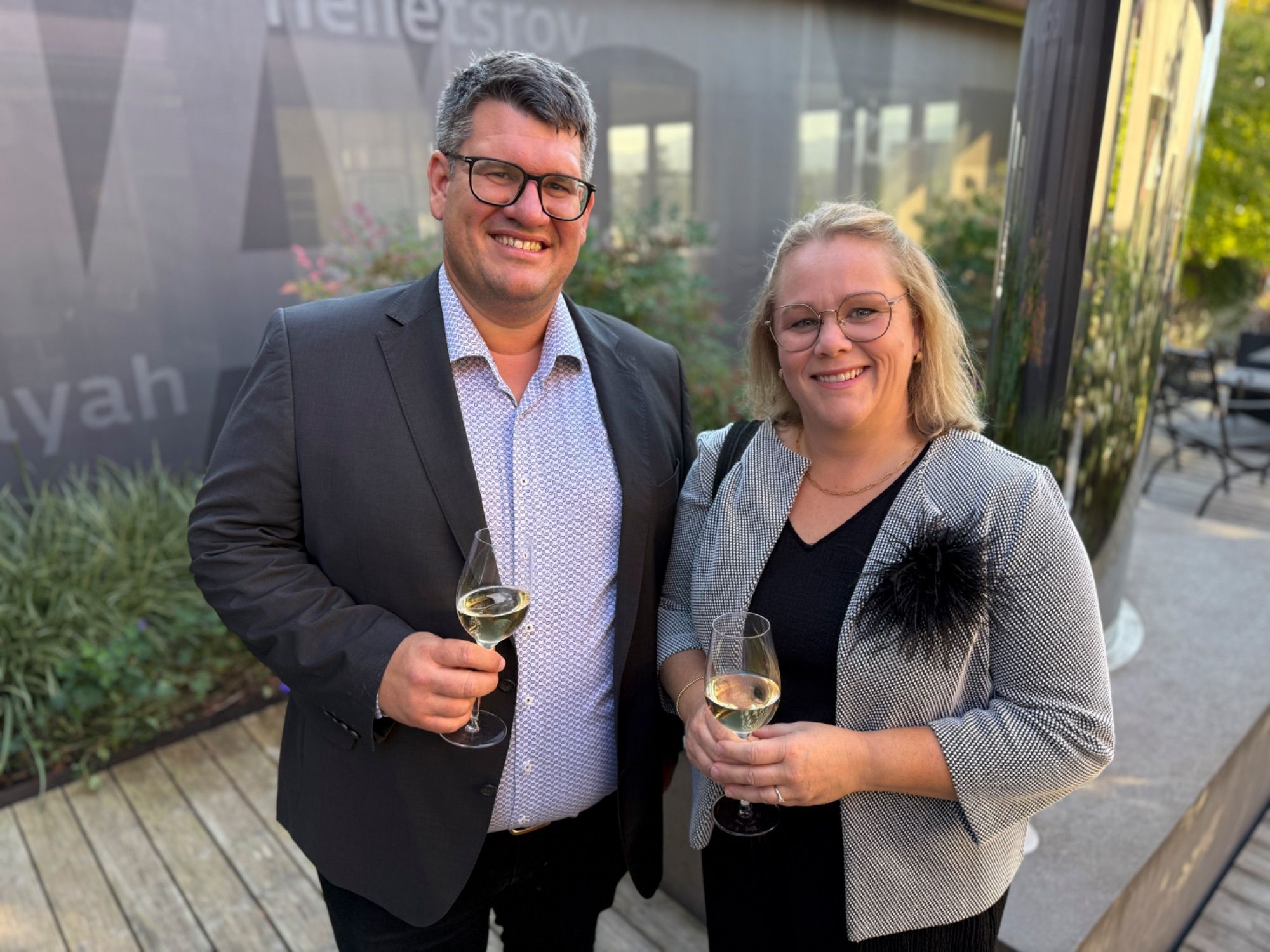 Physiotherapeutin Daniela und Robert Rüdisser