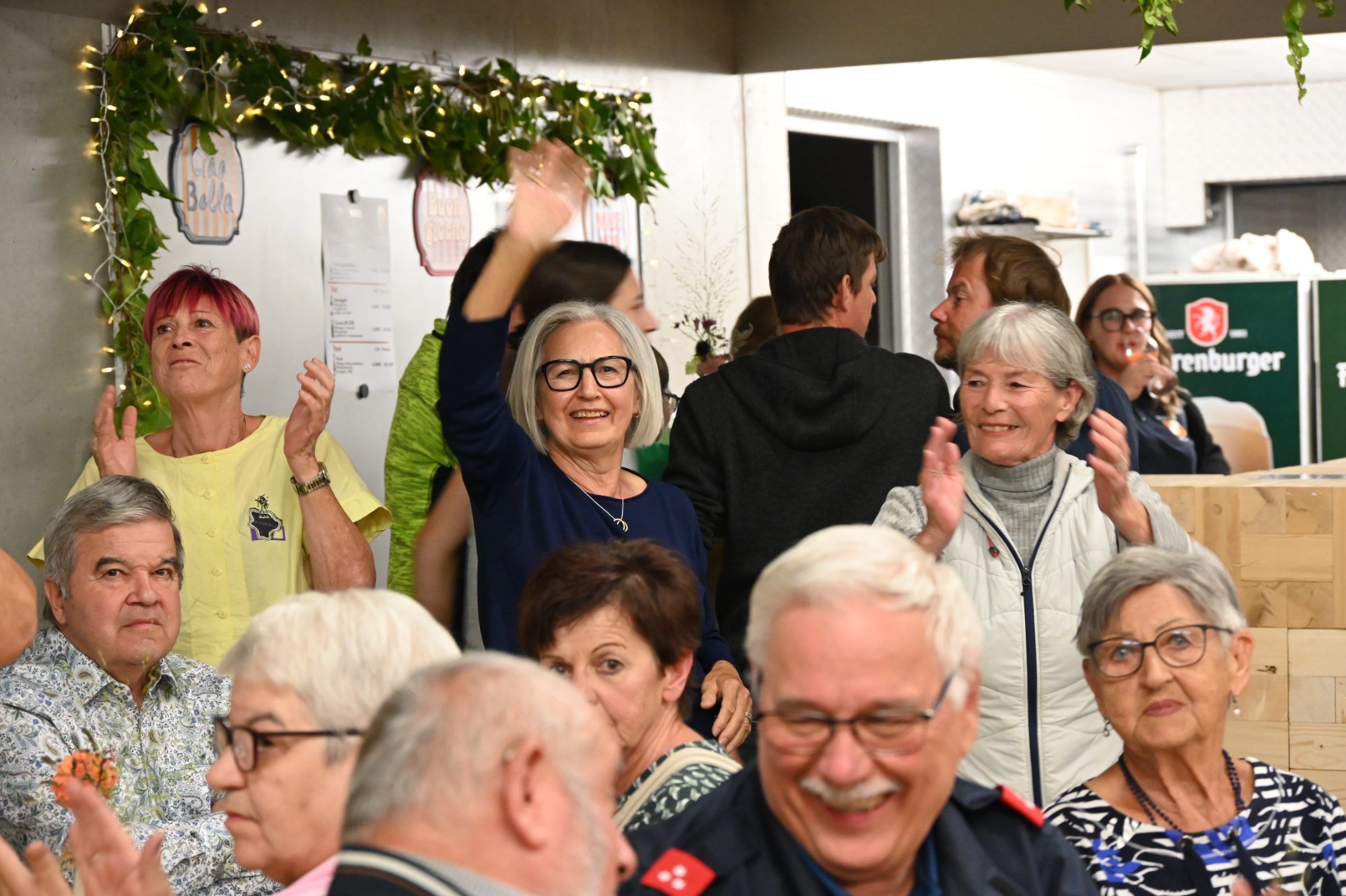 Tolle Stimmung beim Brozer Dörflefest.