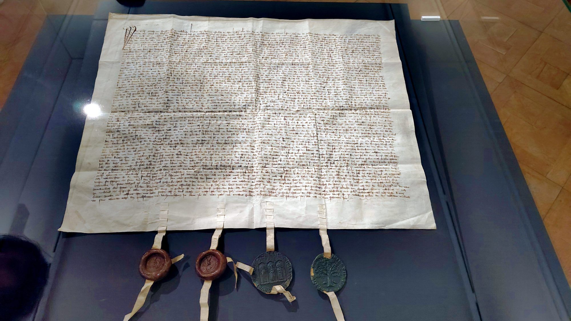 Dokument der Mitbestimmung: Der Feldkircher Freiheitsbrief  von 1376.