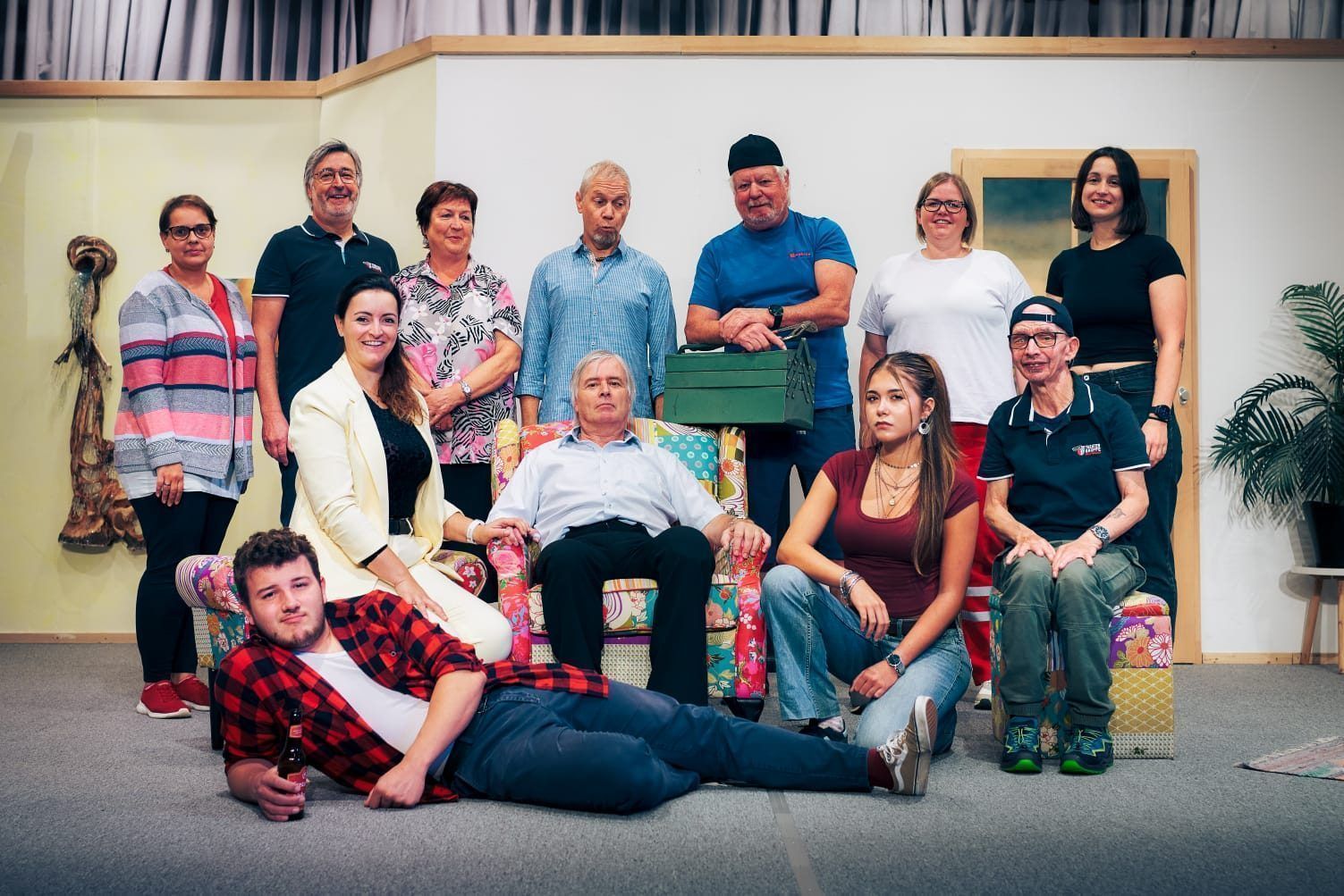 Die Theatergruppe Wald-Dalaas spielt im Oktober im Kristbergsaal.