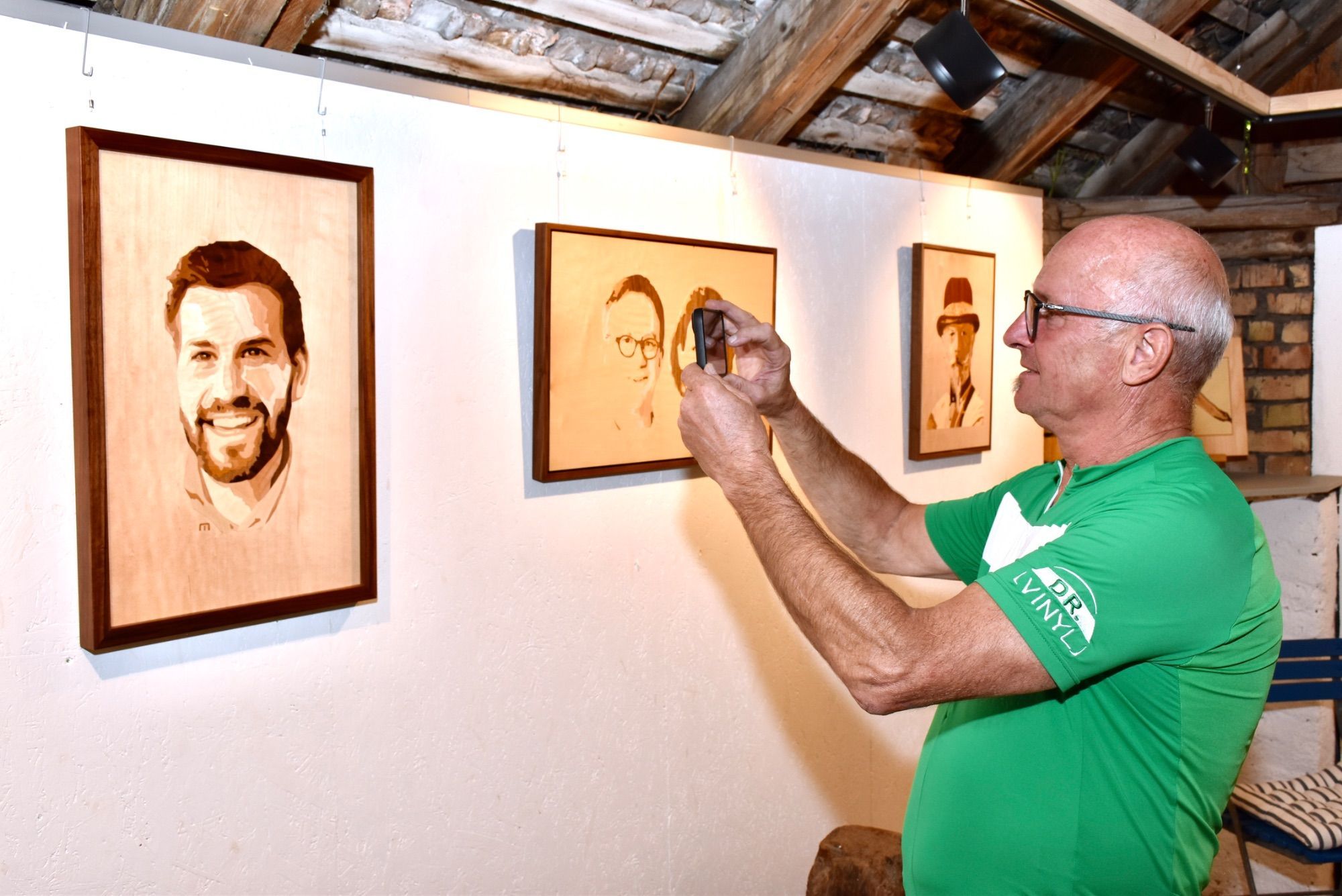 Helmut Obexer fotografiert Portraits.