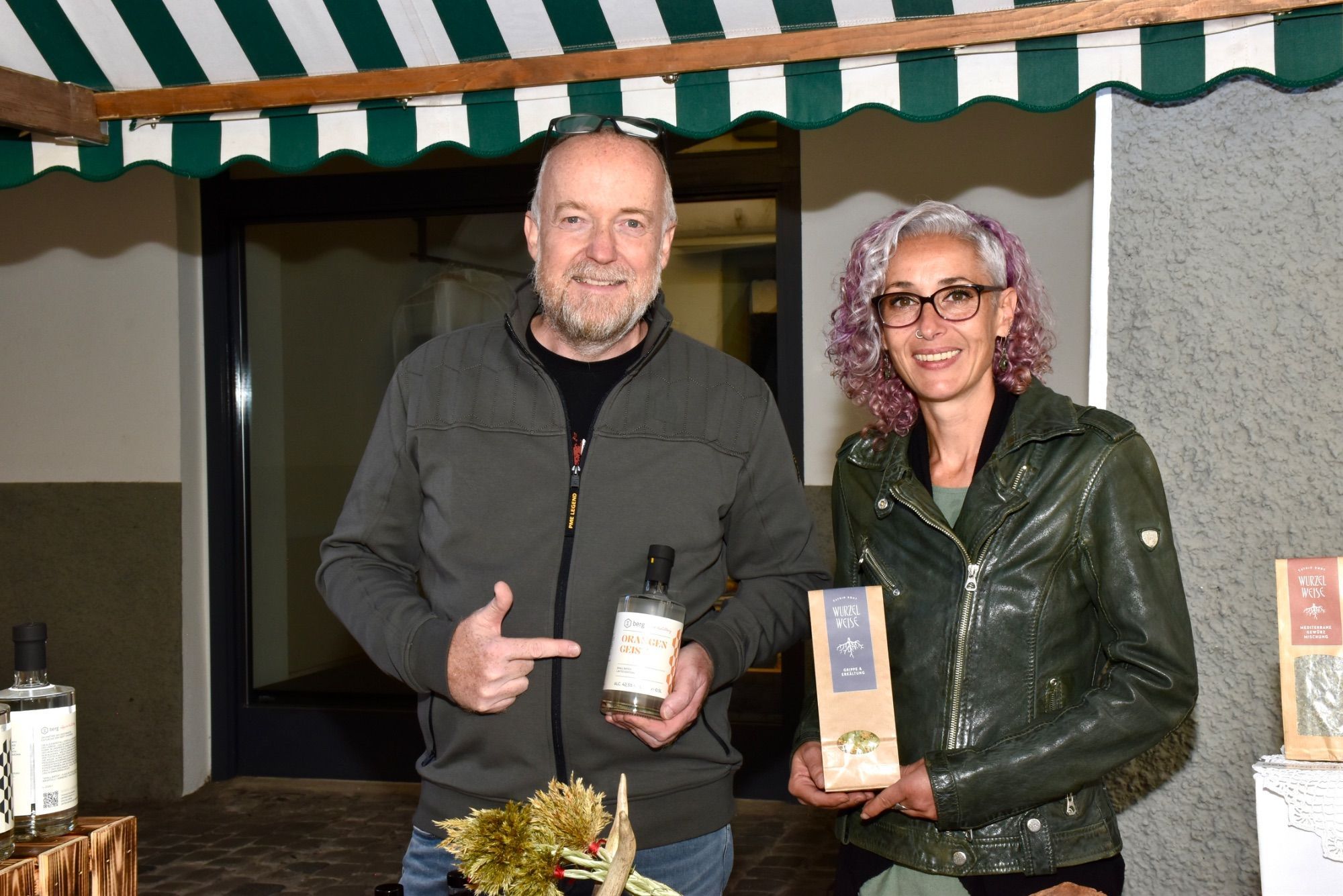 Thomas Wuggenig (Orangen-Geist), Catrin Bont (Grippe- und Erkältungstee).