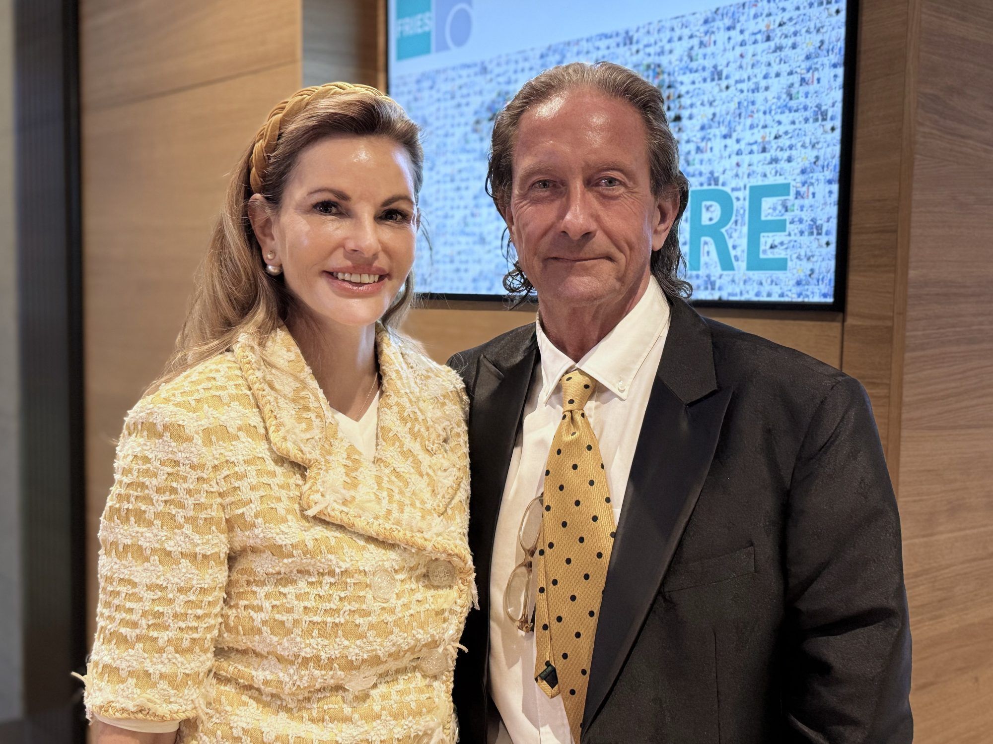 Unter den Gästen: Leila und Eric Frohn (DR.FROHN Group).