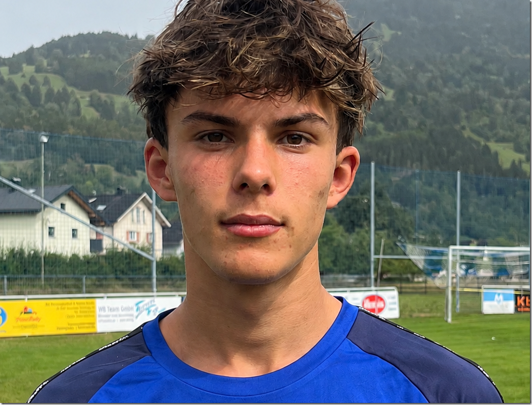 Jonas Burtscher von SV Ludesch hat schon drei Traumtore erzielt. Verein SV Ludesch