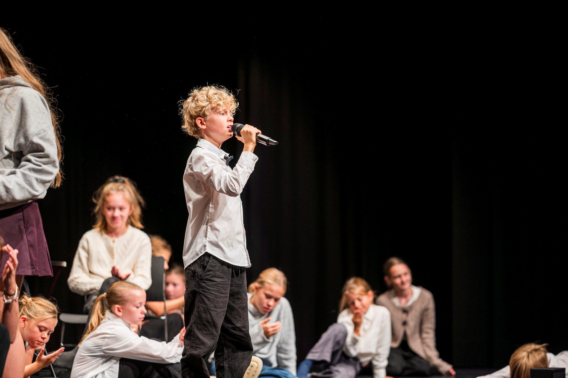 Ob bei den Proben oder auf der Bühne – die TiK Kids waren mit großer Begeisterung bei der Sache.
