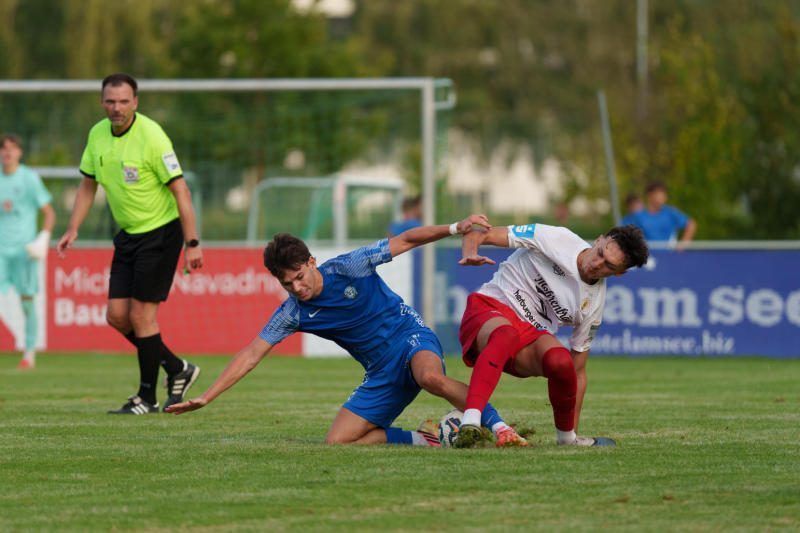 Szenen von den Auswärtssiegen von Hohenems und FC Lustenau. VN-STIPLOVSEK/14