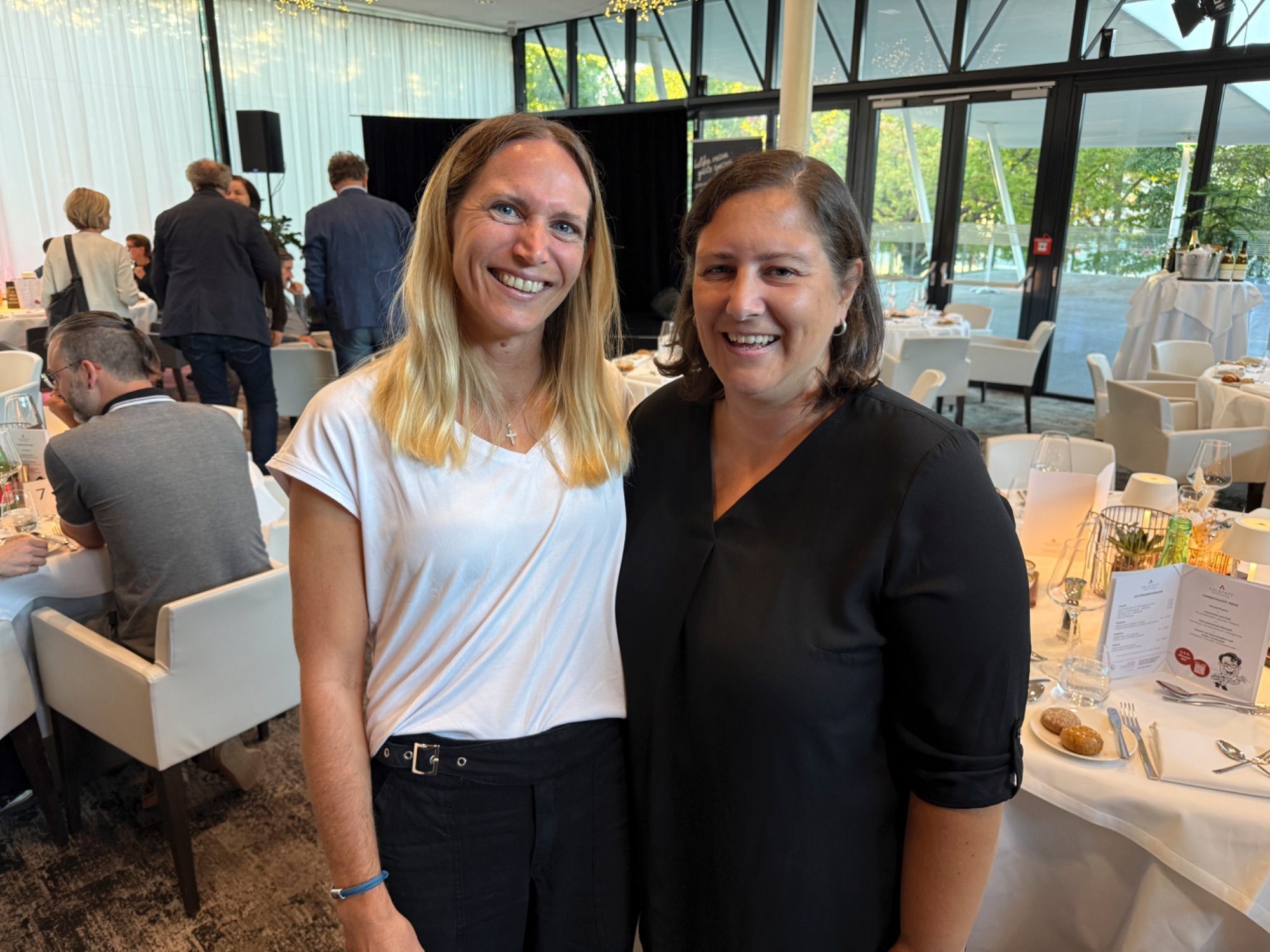 Beate Wagner und Bettina Novak kamen ins Falstaff