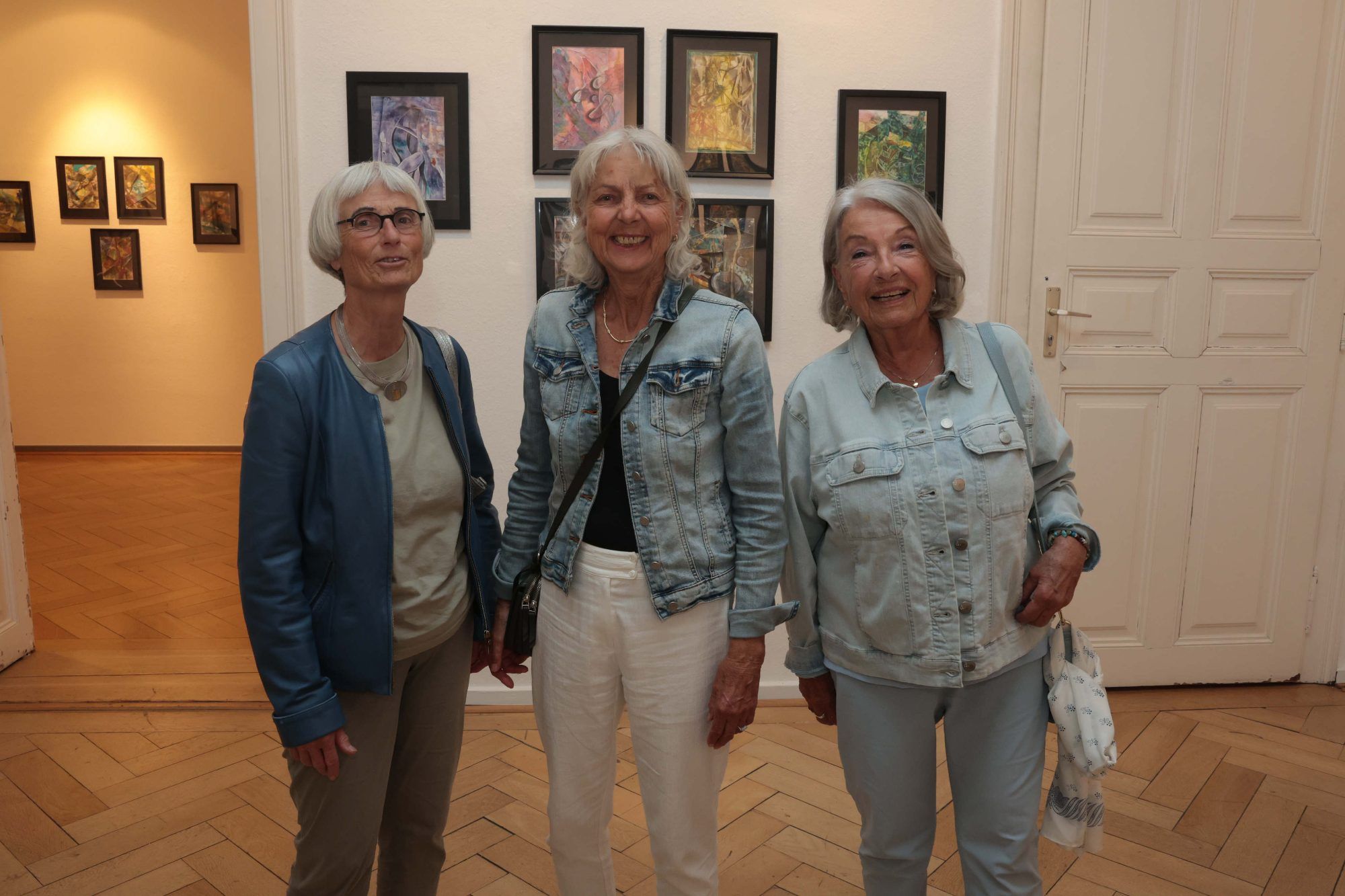 Besucherinnen Jutta Gnaiger-Rathmanner, Friederike Gschießer und Ursula Dorigo.