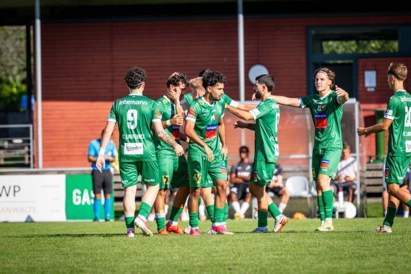 Derbyszenen von Lauterach gegen Altach Juniors. VN-Rhomberg/9