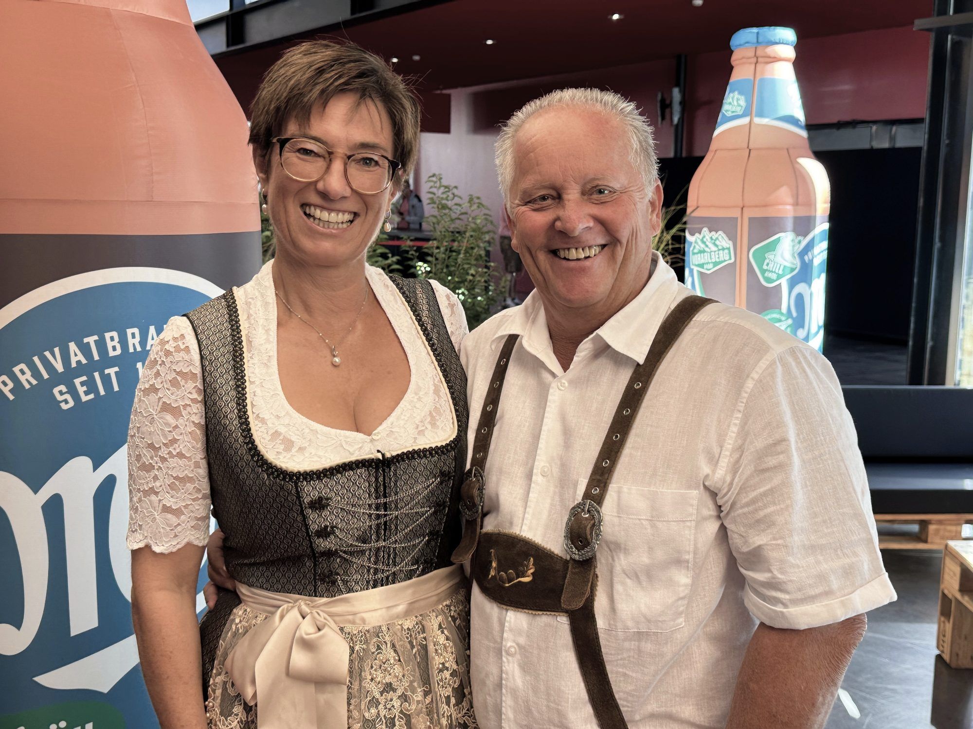 Renate und Helmut Schlachter (Gewerbepark am Fischbach).