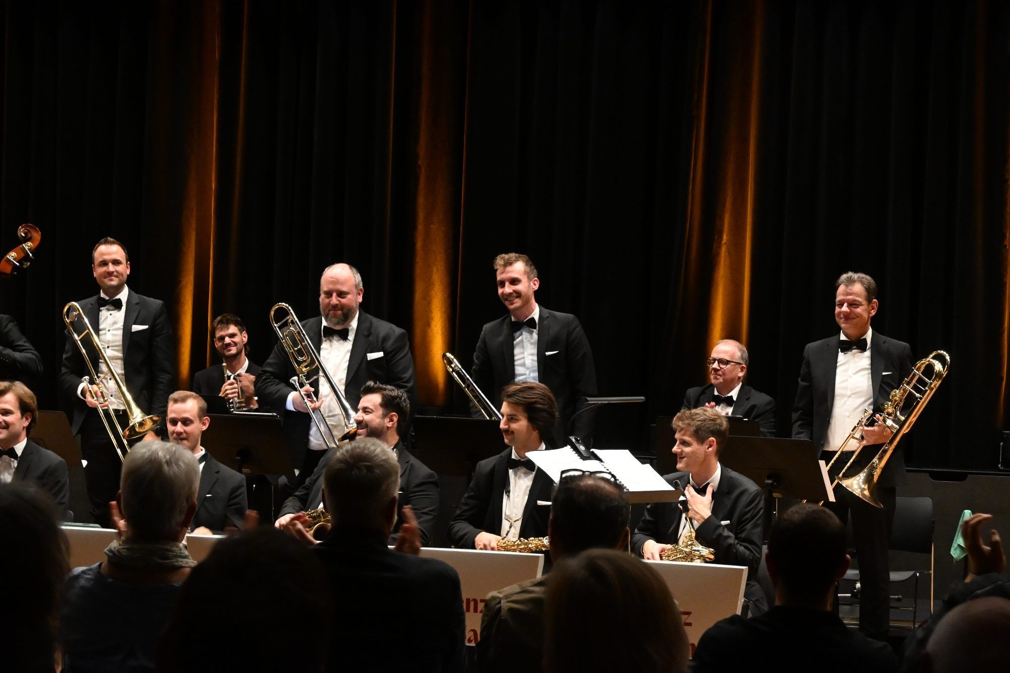 Posaunen: Christoph Gell, Thomas Halfer, Thomas Burgstaller und Egon Heinzle