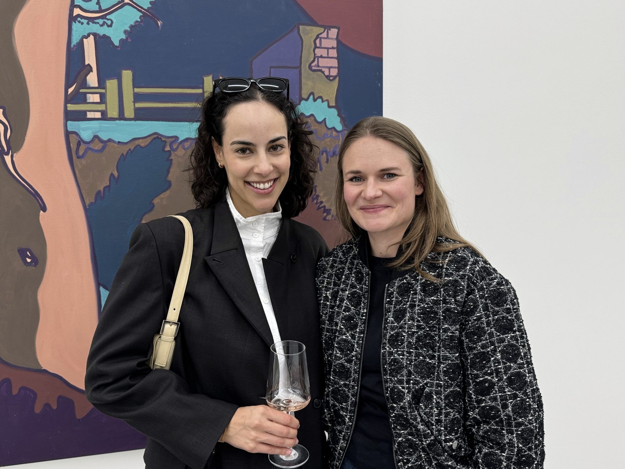 Amina Al-Dubai und Marie-Christine Metzler (Gegenwart Auktionen).