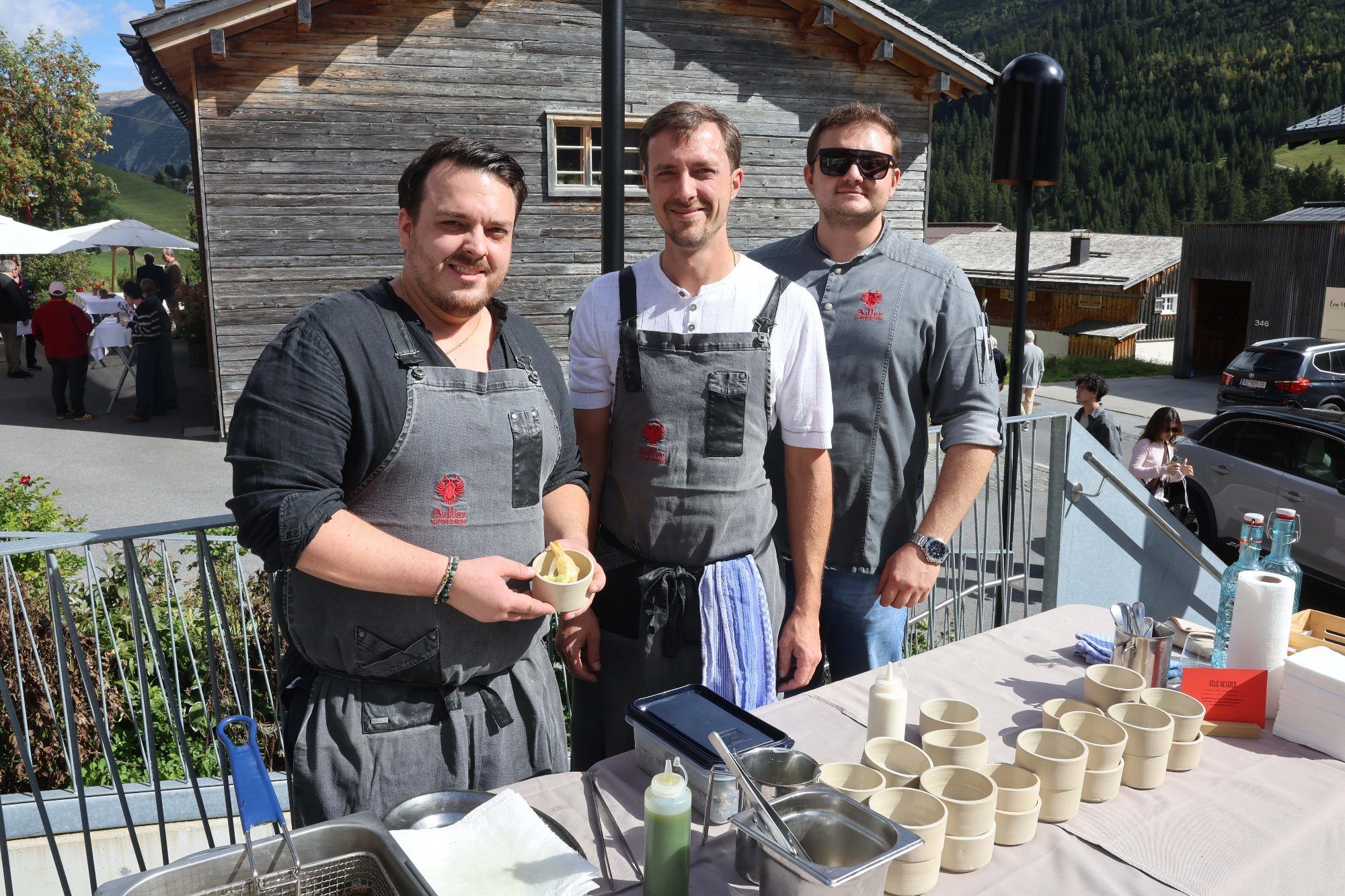 Felix und Florian Messner, Denis Danka.