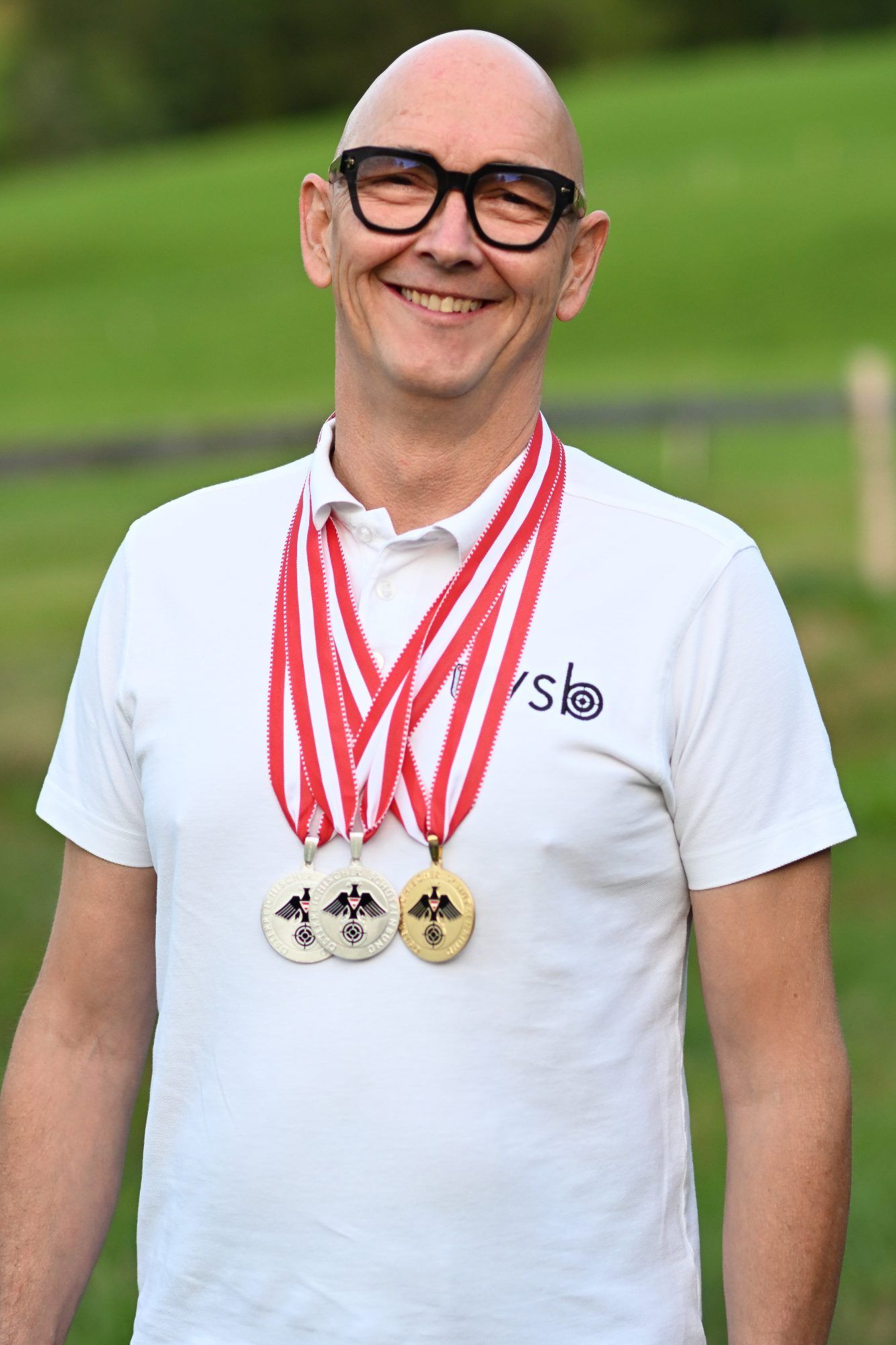Norbert Gmeiner (USG Alberschwende) mit 1x Gold und 2 x Silber