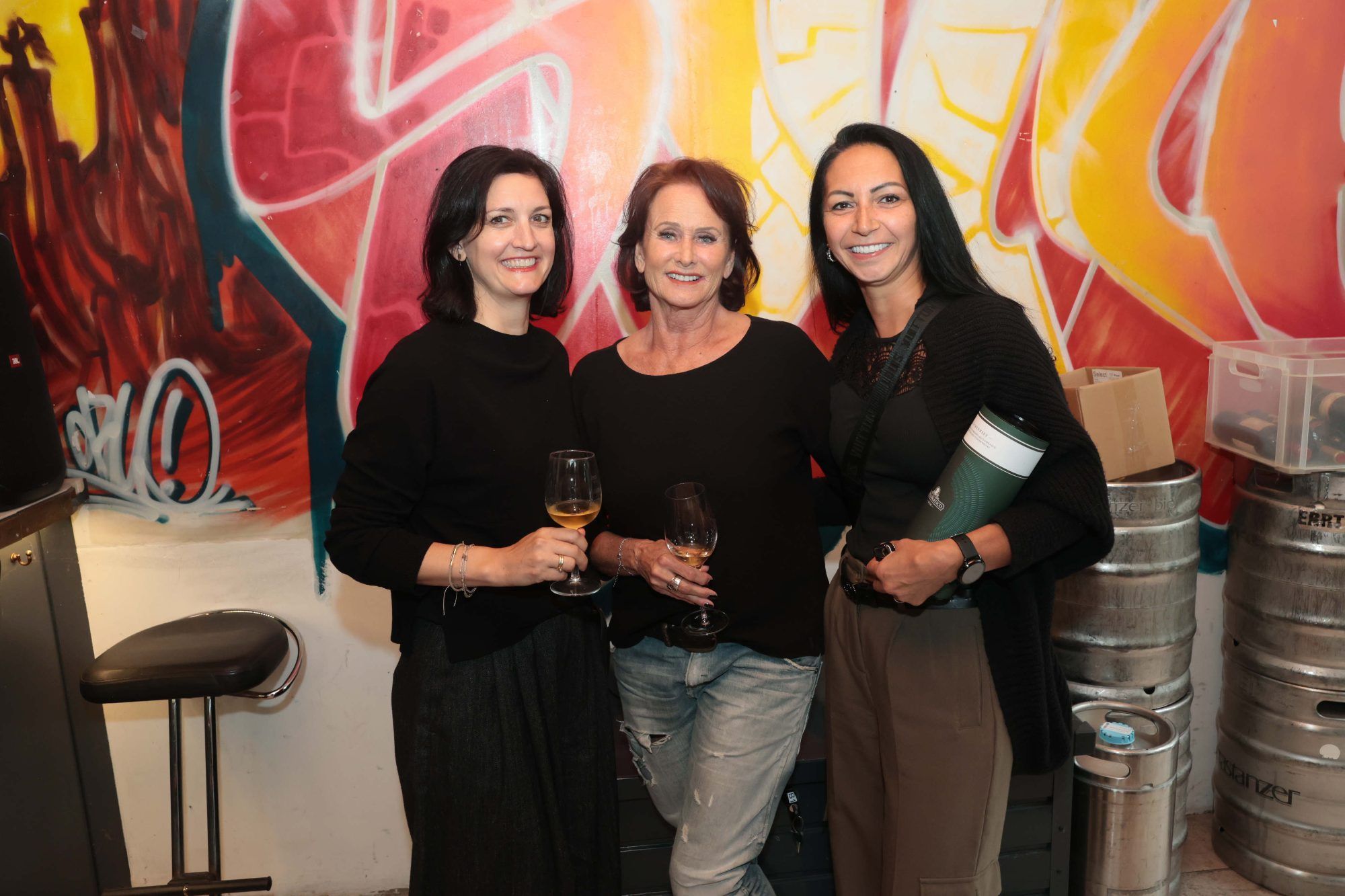 Conny Prenn, Wally List-Horvath und Ebru Sönmez.