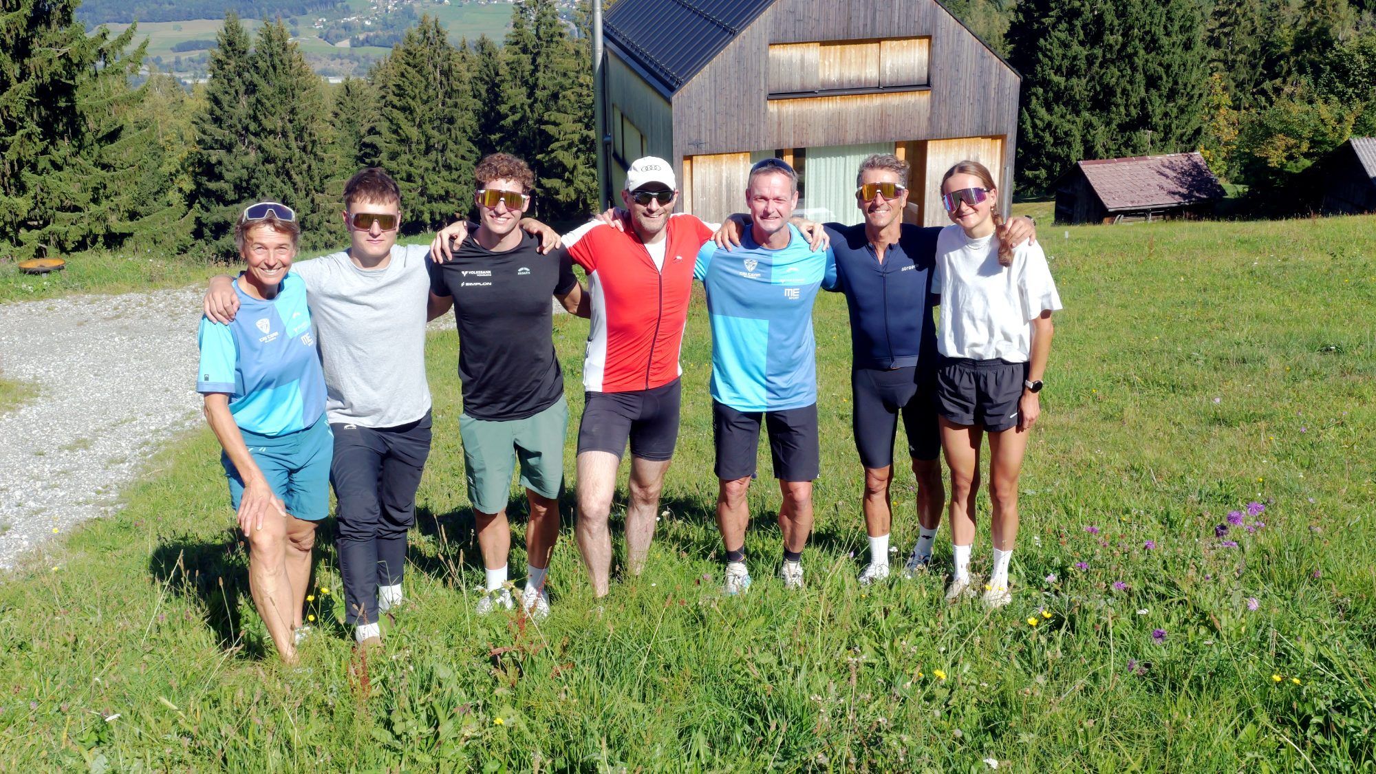 Dem Tri Team Bludenz fehlten zum Glück nur noch die Disziplinen Laufen und Schwimmen.
