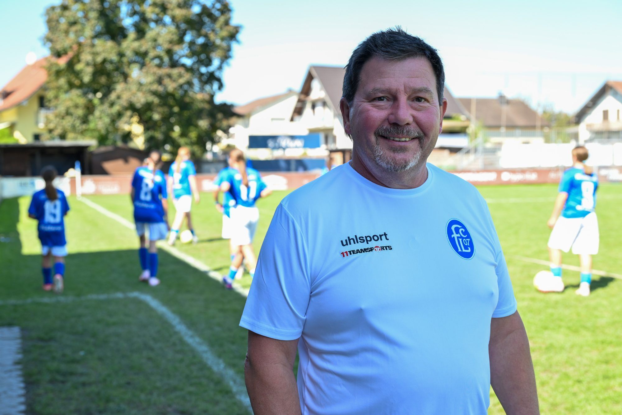 Wolfgang Spiegel trainiert die U16-Mädchen und freut sich, dass beide Vereine eine gemeinsame Lösung gefunden haben.