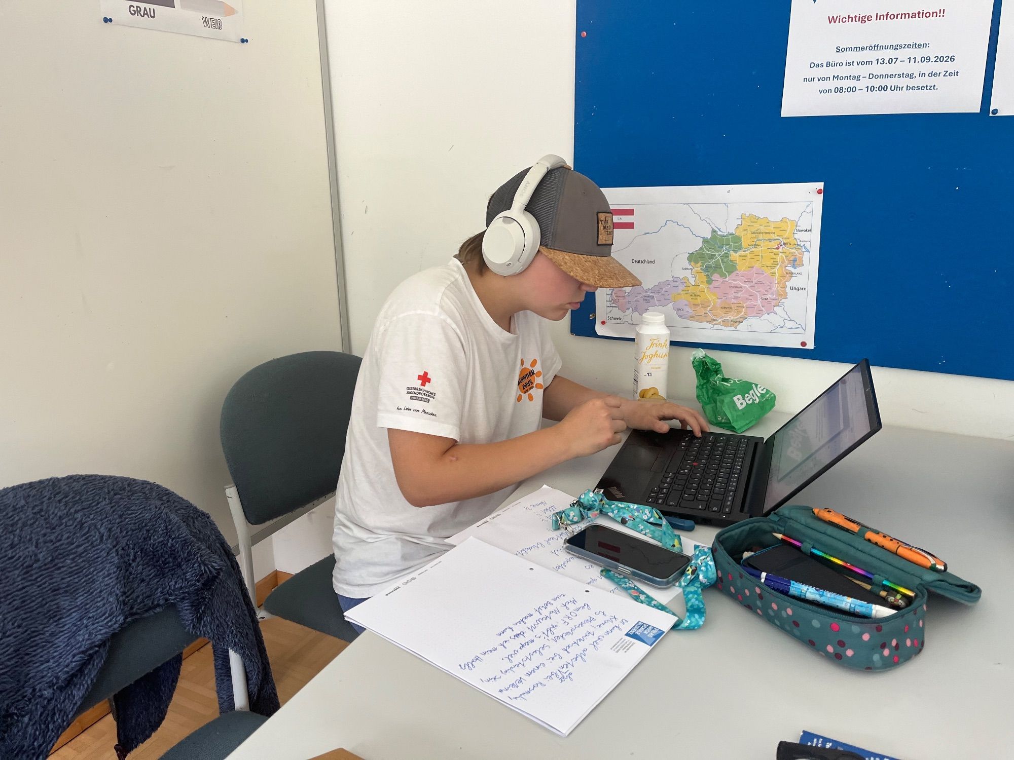 Valentina war die älteste im Kurs.