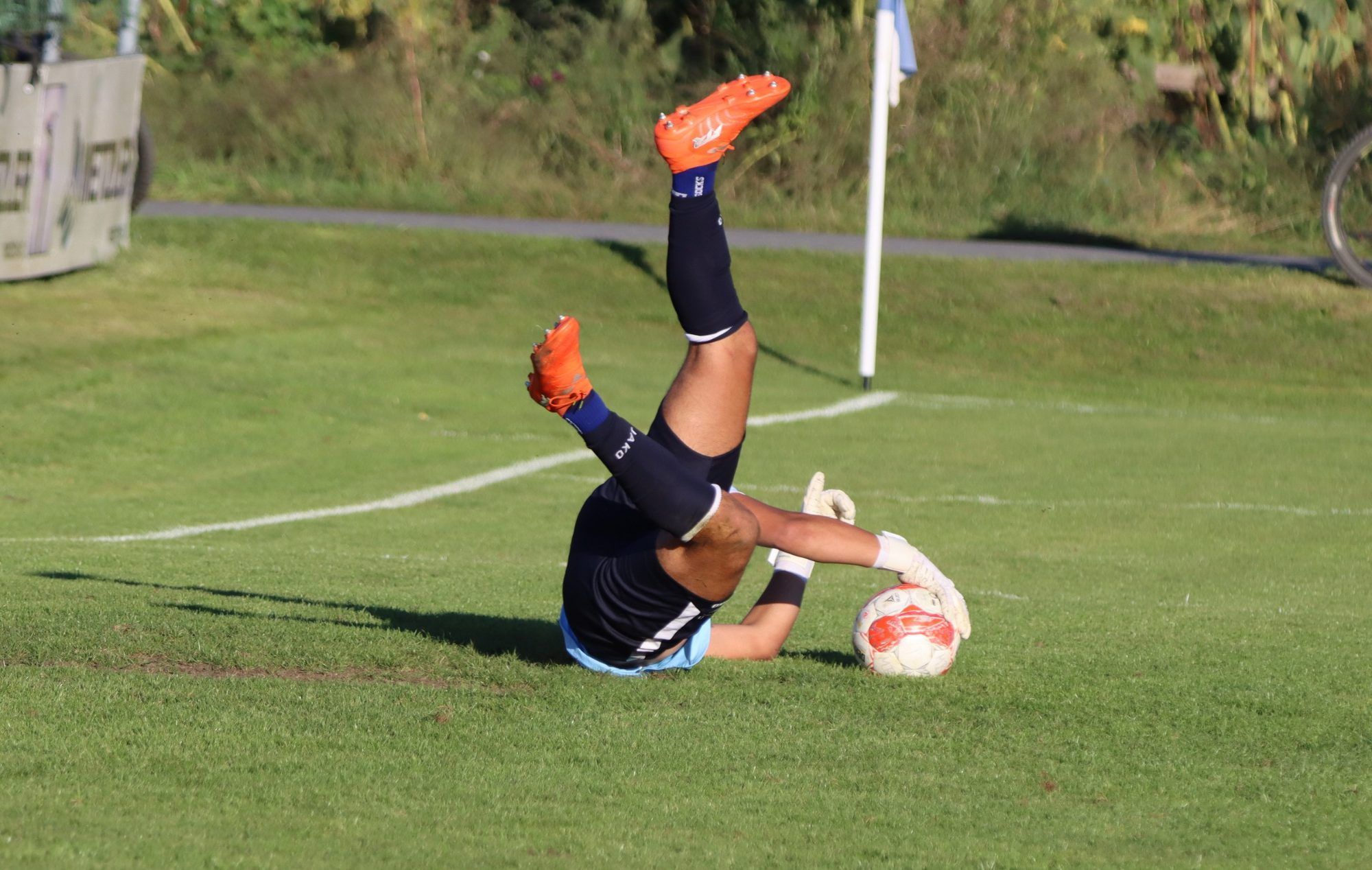 Derby-Impressionen Brederis gegen Meiningen. VN-TK/15