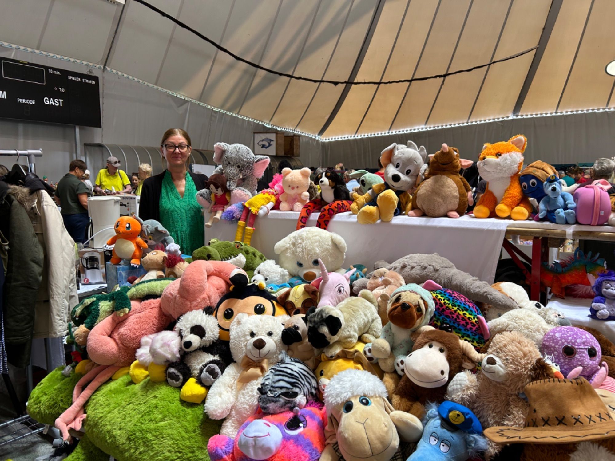 Impressionen vom Flohmarkt im Aktivpark
