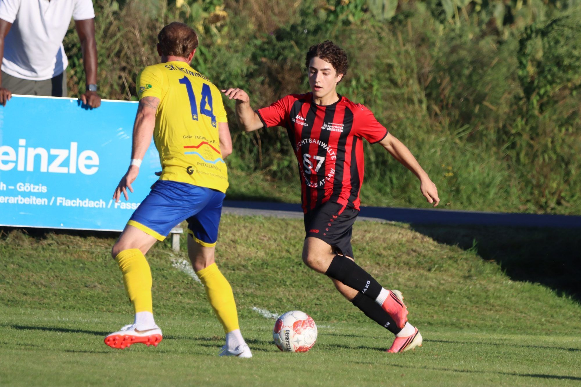Derby-Impressionen Brederis gegen Meiningen. VN-TK/15