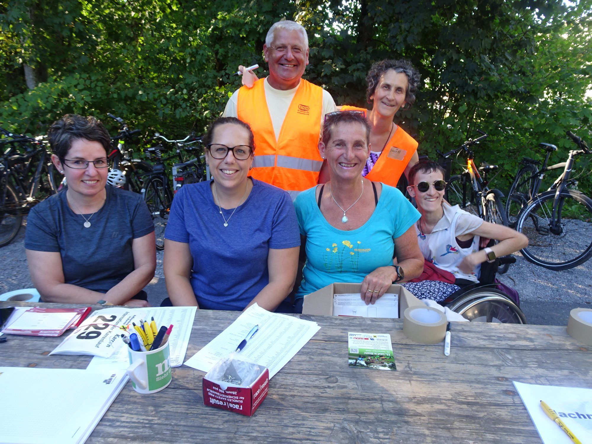 Das Team des SC Gütle sorgte wieder für eine perfekte Organisation.