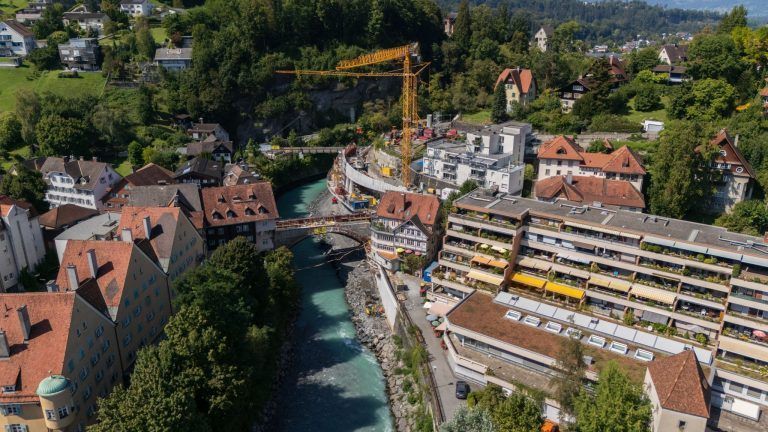 Nach vier Jahren verschwindet eine der größten Baustellen Feldkirchs