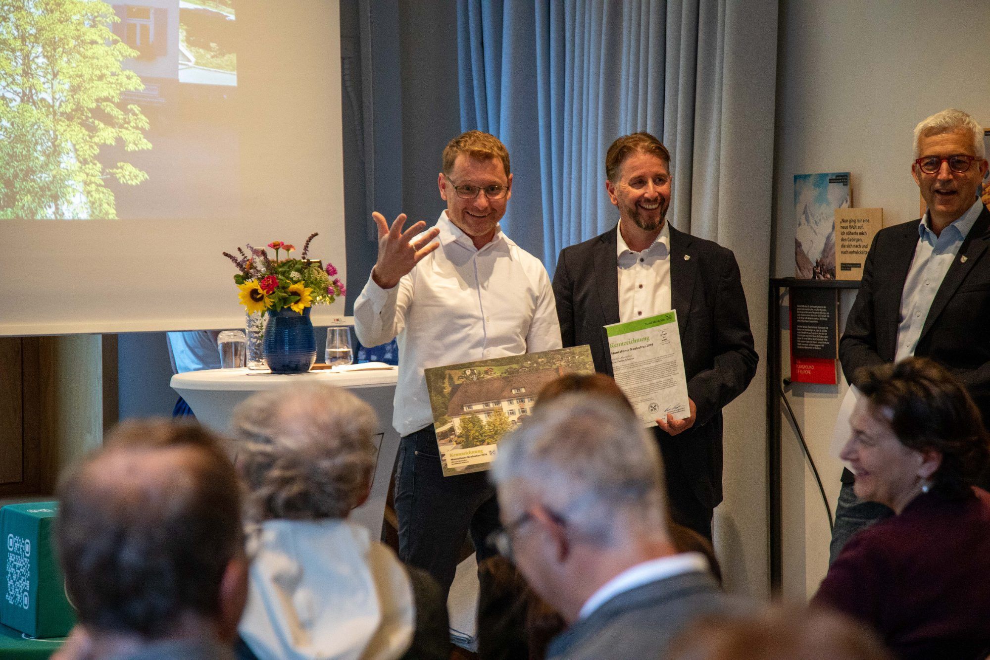 Die Silvretta Montafon – im Bild Christian Pfister – wurde für die Sanierung vom Josefsheim in Schruns ausgezeichnet.