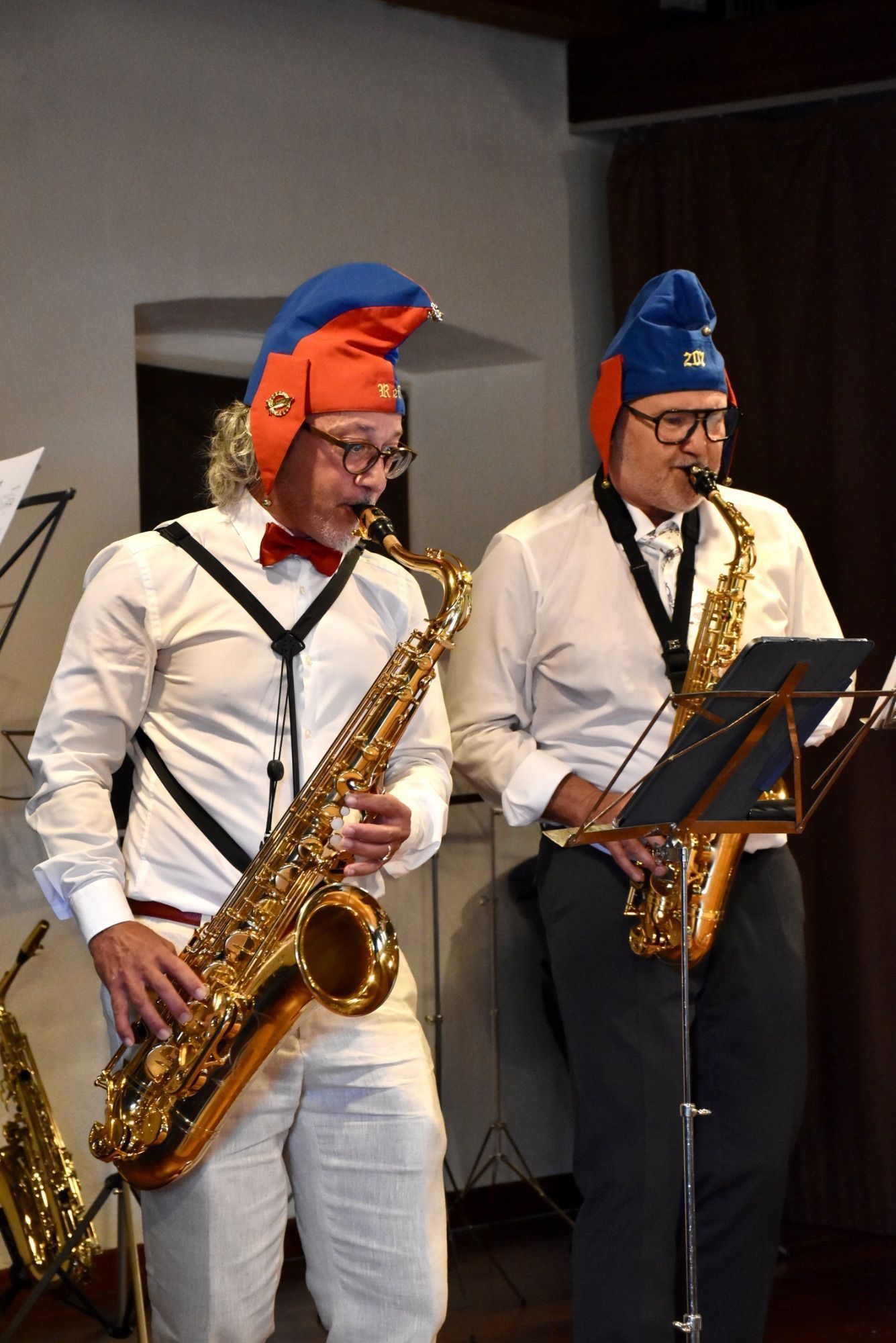 Musici-Sippung der Schlaraffia Veltcuria im Wyberhus der Propstei St. Gerold