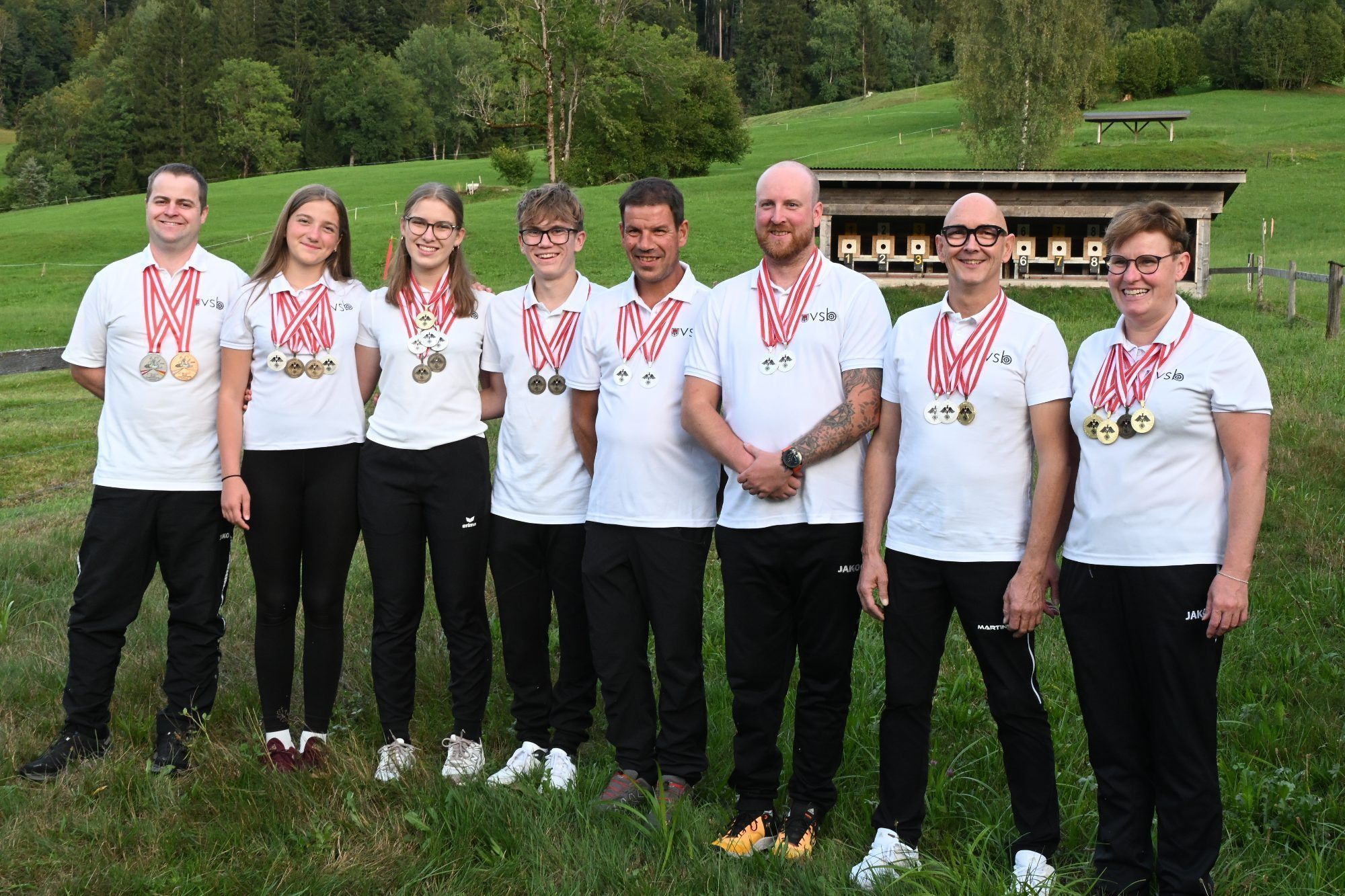Steffen Schmidinger, Paula Rauch, Joana Metzler, Gabriel Sohler, Thomas Rüscher, Rene Berlinger, Norbert Gmeiner Gerda Winder