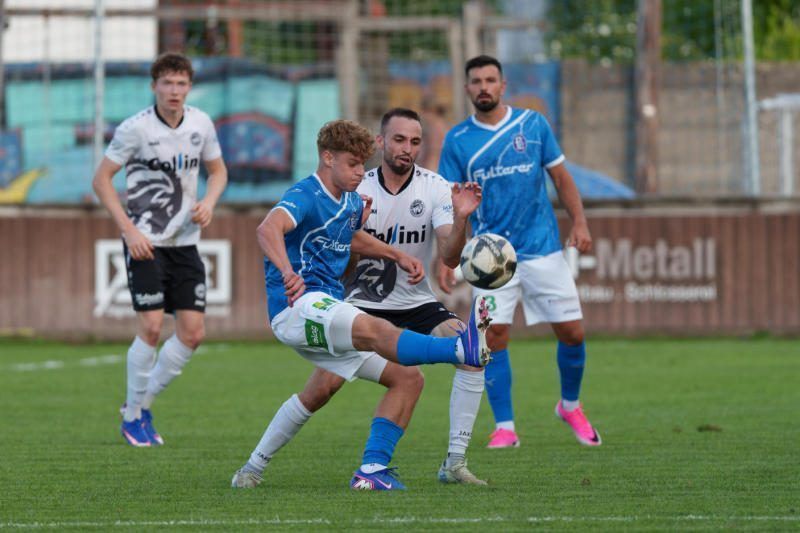 Szenen von den Auswärtssiegen von Hohenems und FC Lustenau. VN-STIPLOVSEK/14