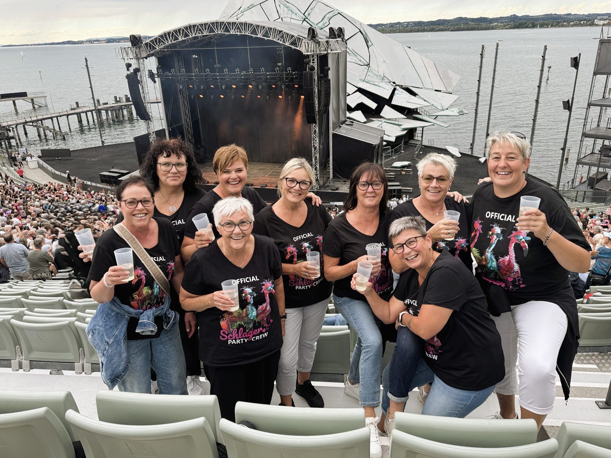 Zahlreiche musikbegeisterte Fans kamen zur Schlagermania nach Bregenz.