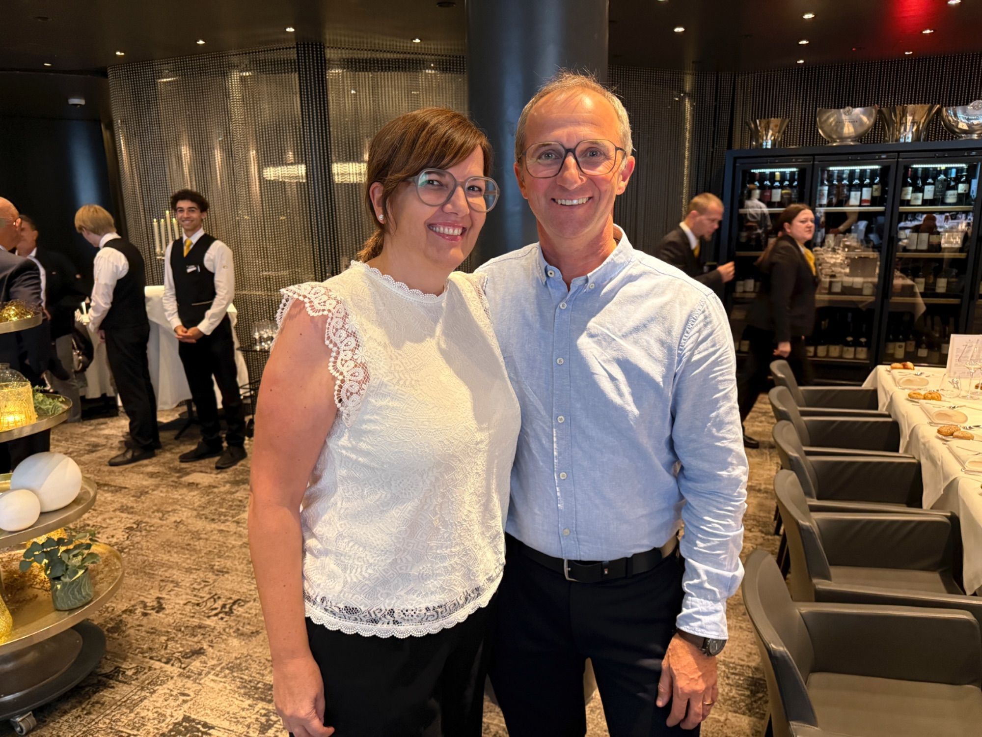 Simone und Hubert Schreilechner genossen den Abend