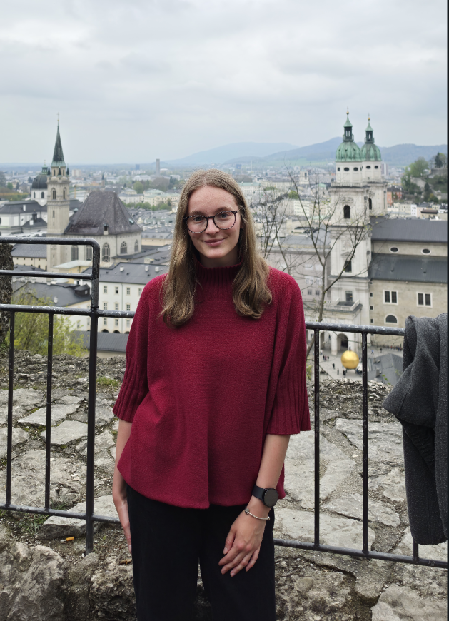 Larissa Fleisch bereist gerne Städte und interessiert sich für Land und Leute. Bei einem Städtetrip nach Salzburg durfte auch ein Besuch der Festung Hohensalzburg nicht fehlen.