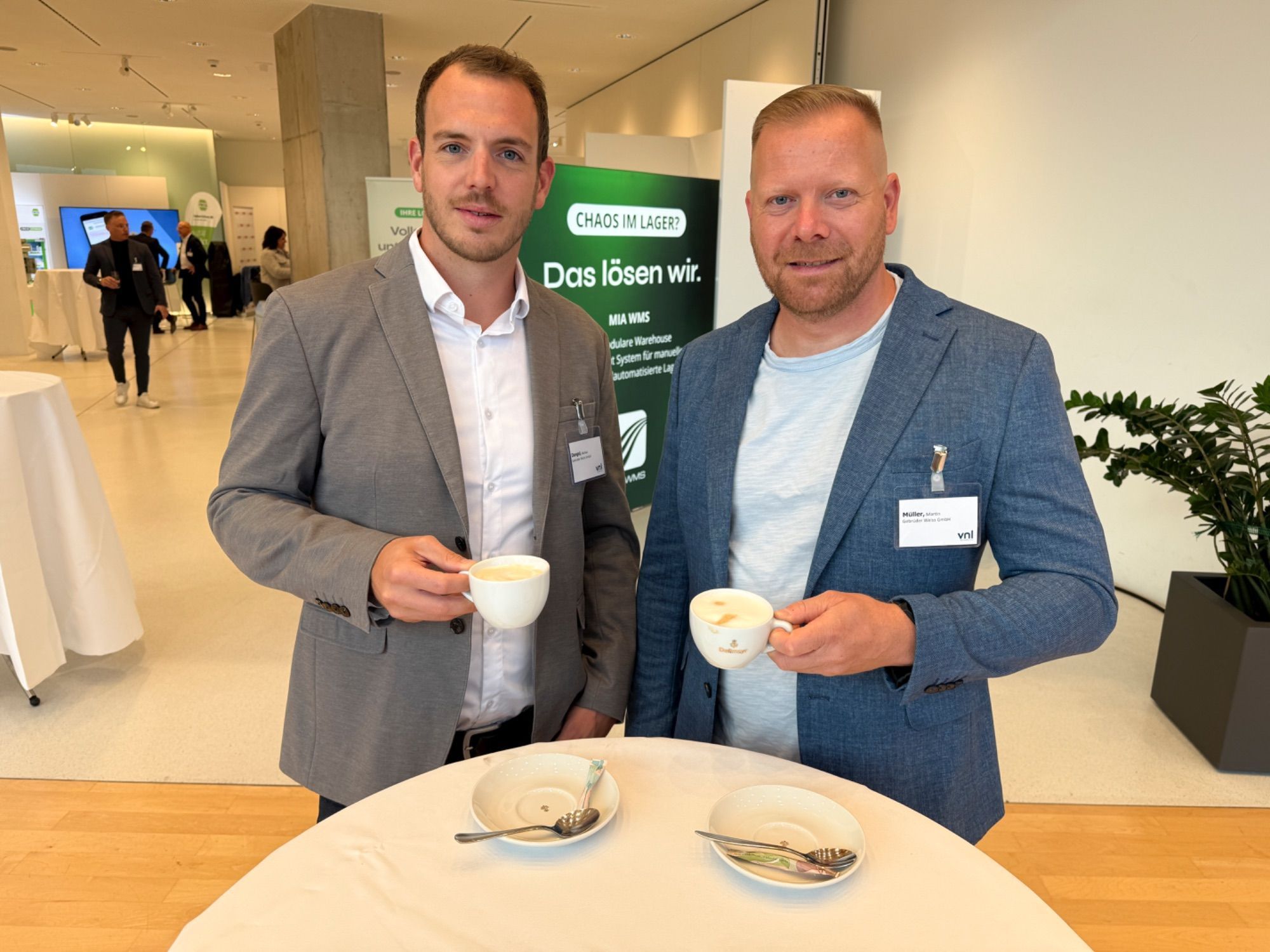 Markus Dangel (Geb. Weiss) und Martin Müller kamen zum Forum