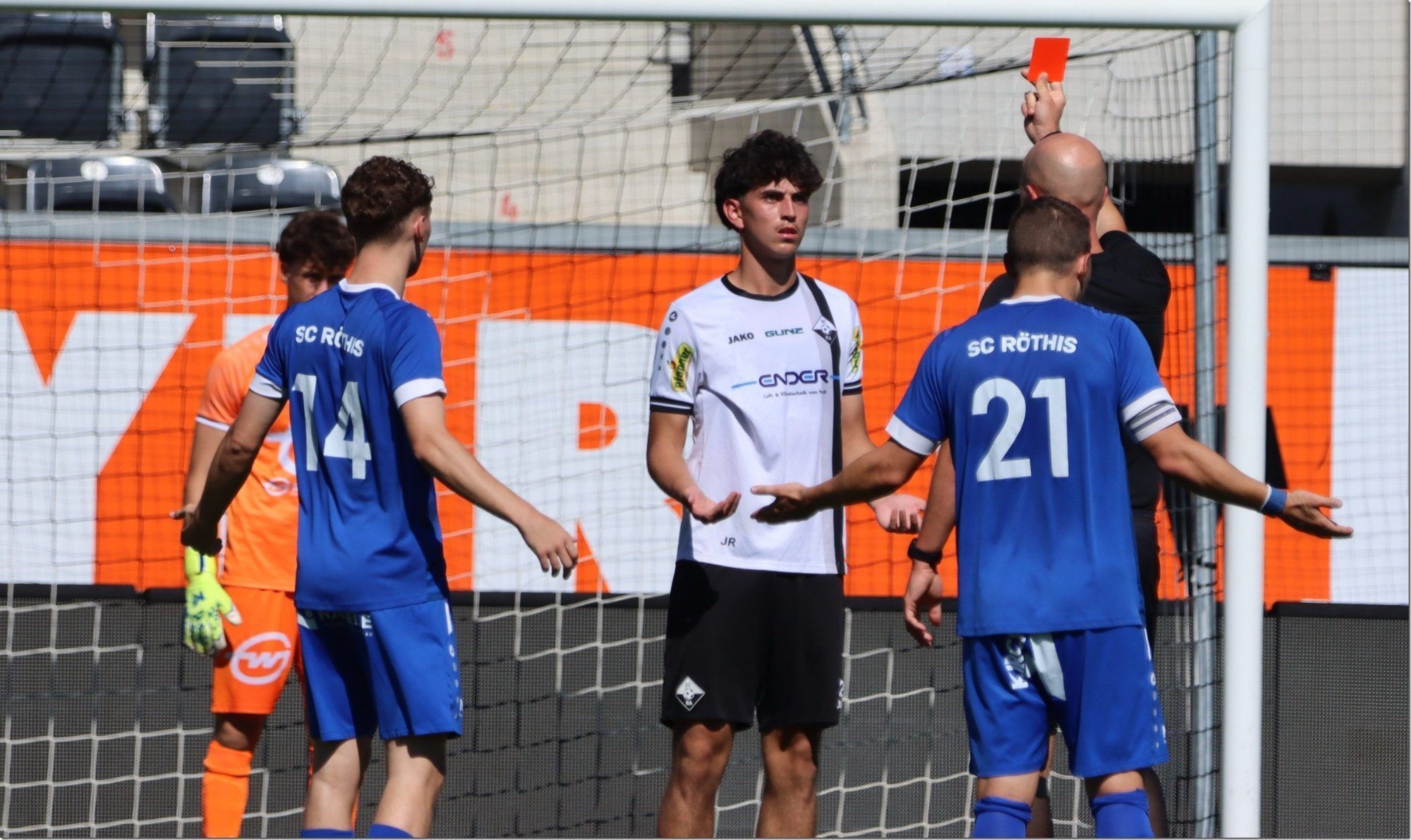 Ausschluss für Altach II Kicker Halil Basar. VN-TK
