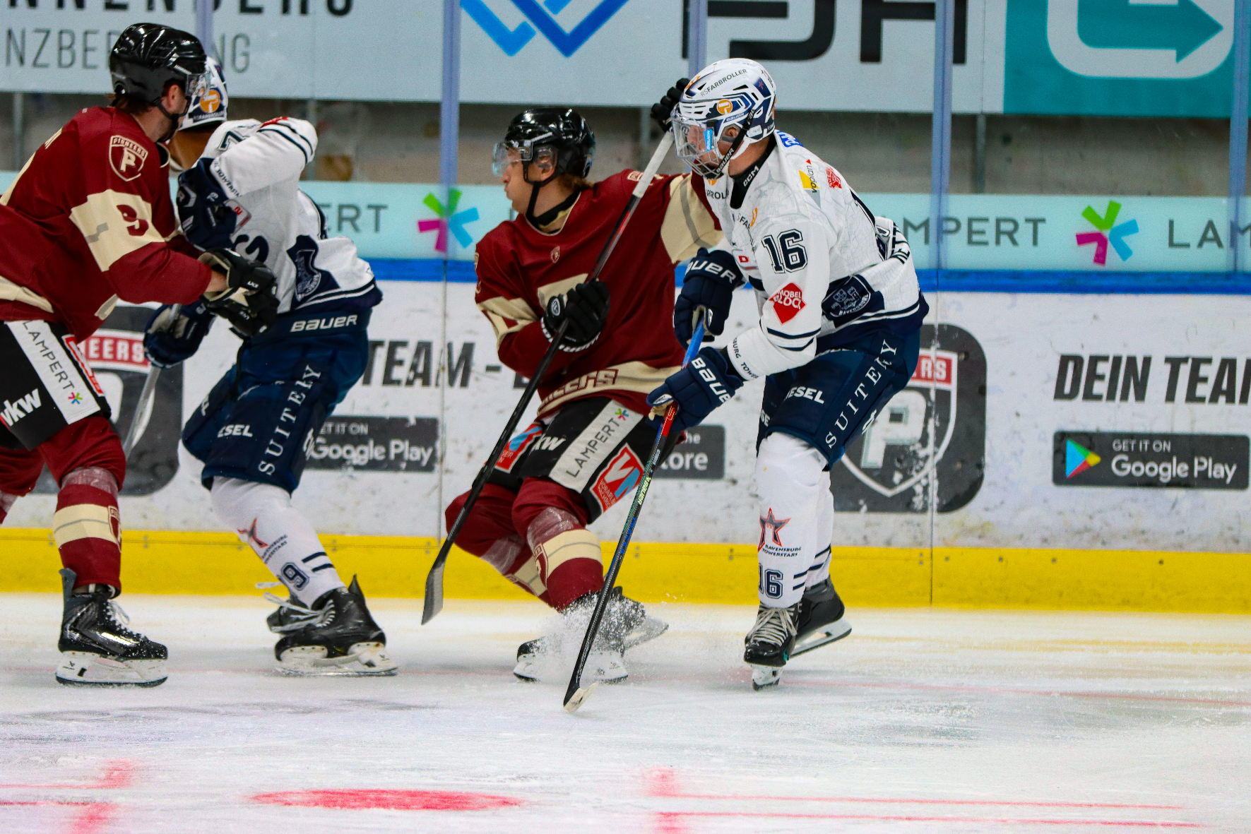Ravensburg bereitete den Pioneers viel Mühe.