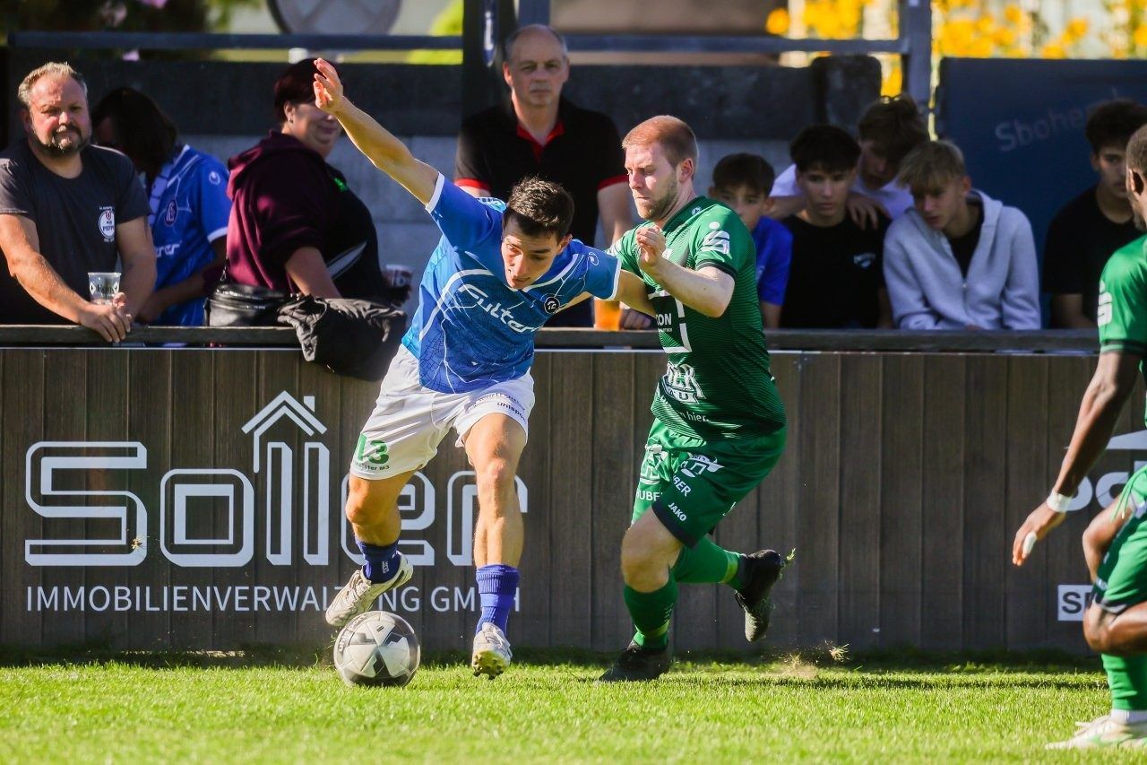 Szenen vom Spiel FC Lustenau gegen St. Johann. VN/10
