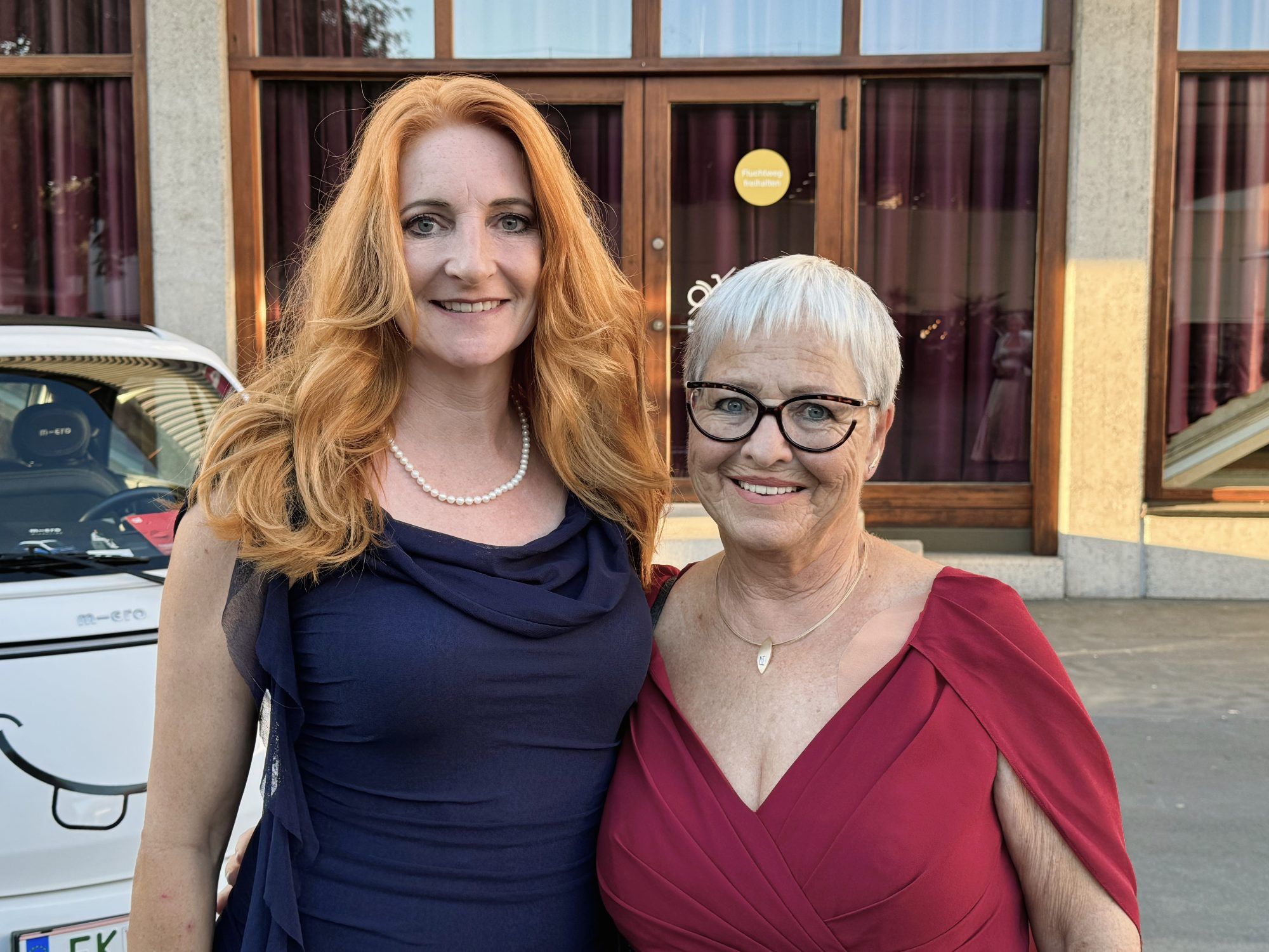 Christine Bischof und Heide Mattle.