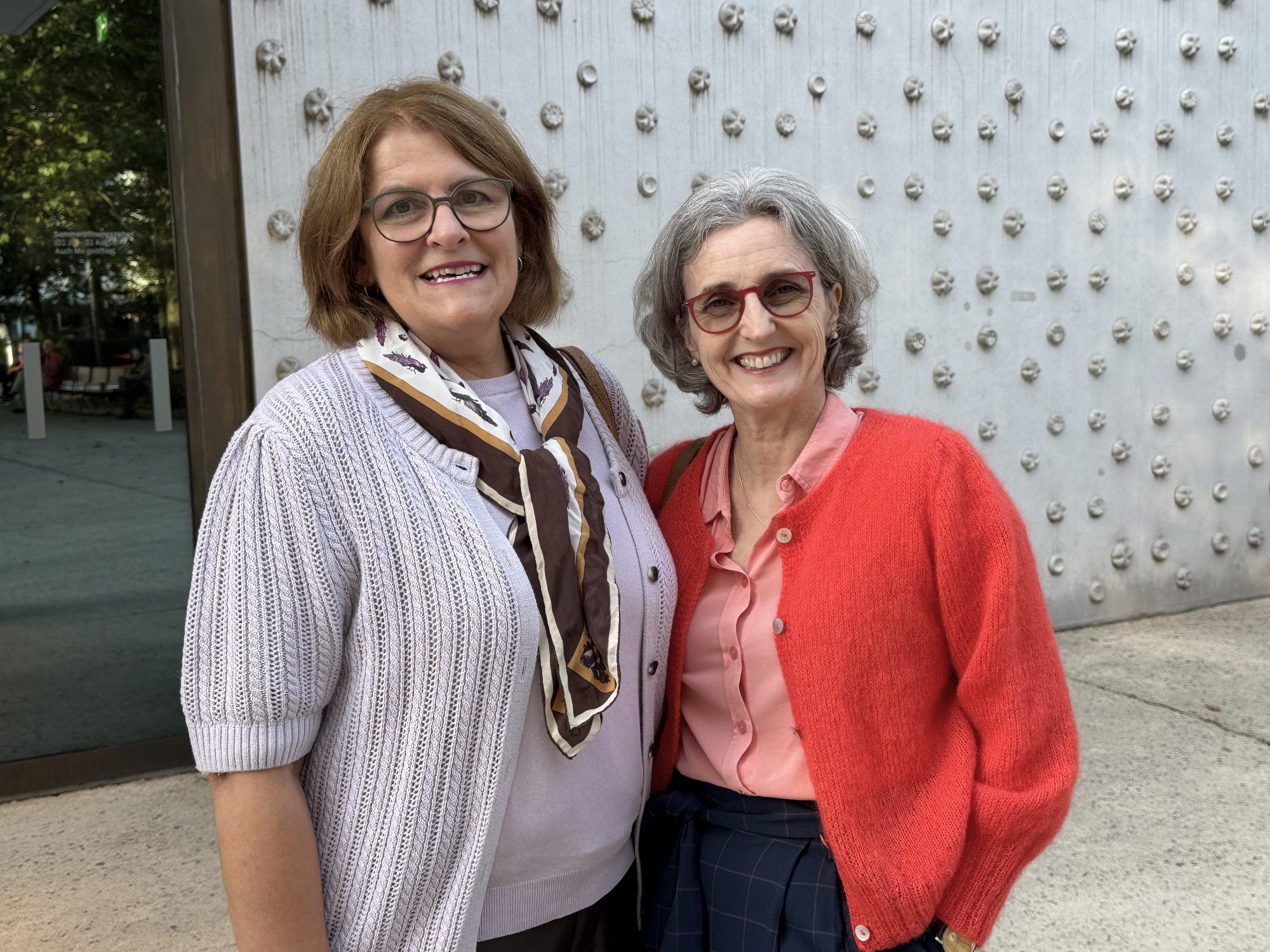 Martha Huster und Maria Diem (Hypo Vorarlberg).