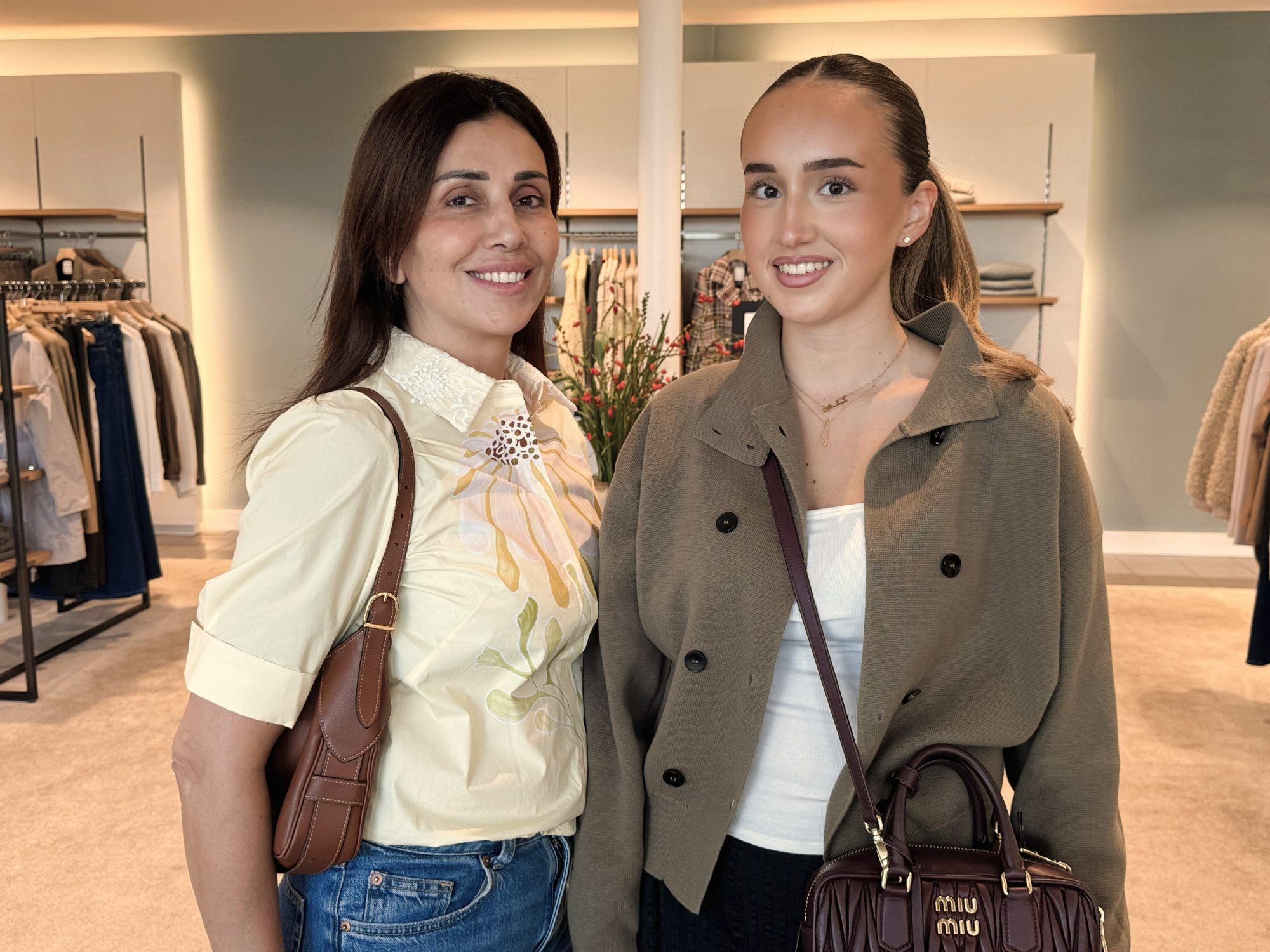 Modebewusst: Salma und Suha Aberer (Pilates Dornbirn).