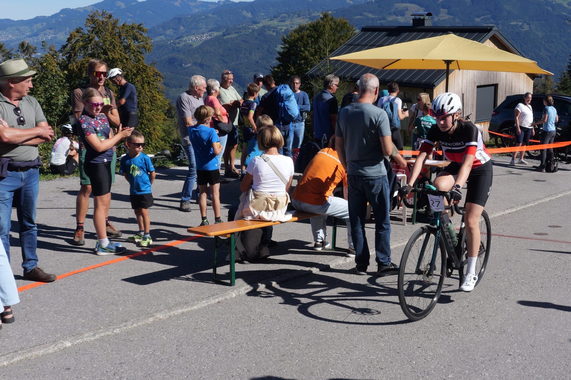 Colletta Mader vom BikeWorks Race-Team sicherte sich den Sieg in der Klasse U16 weiblich.