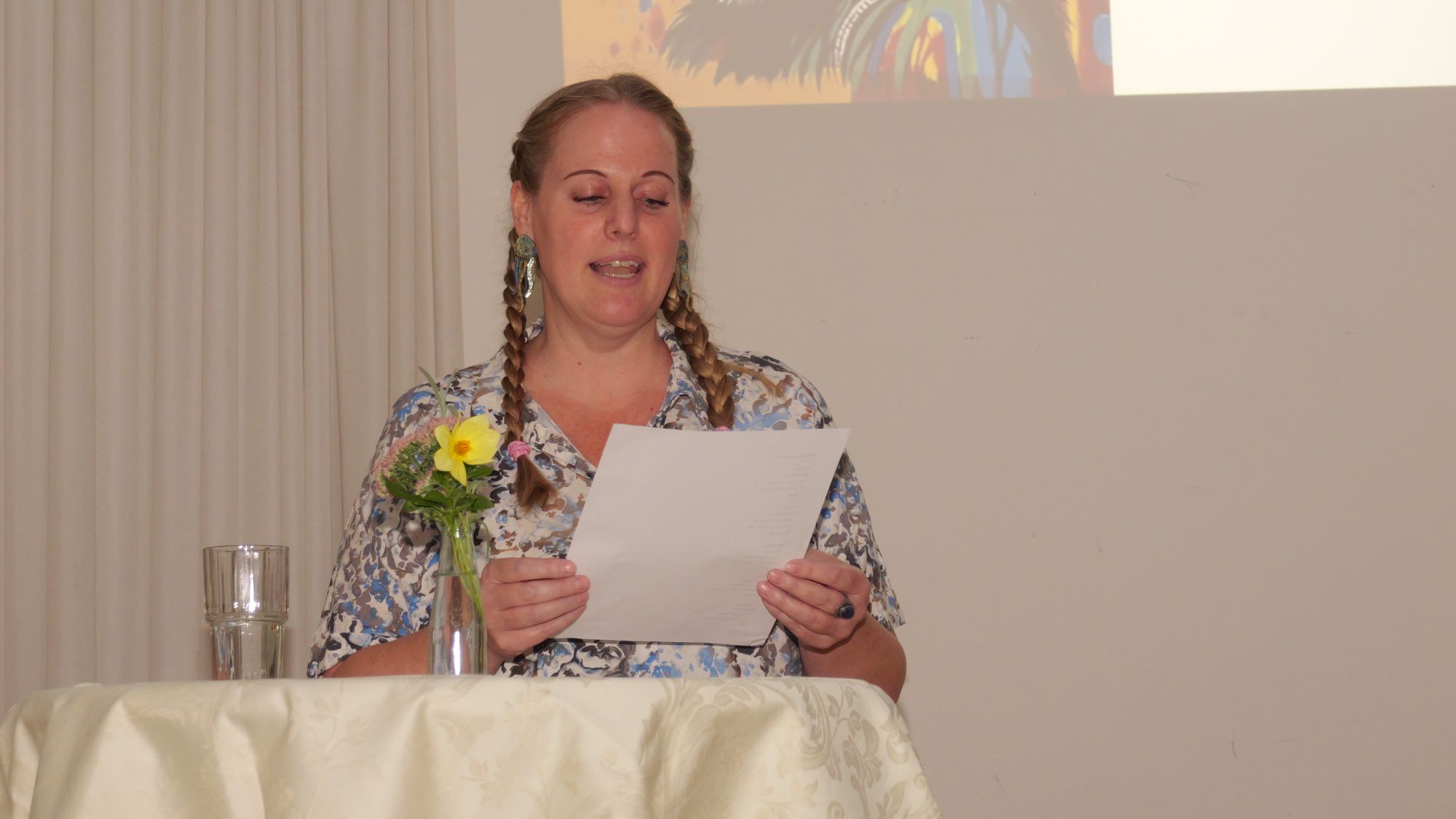 Nadine Bösch ist auch erfolgreiche Poetry-Slammerin und textete