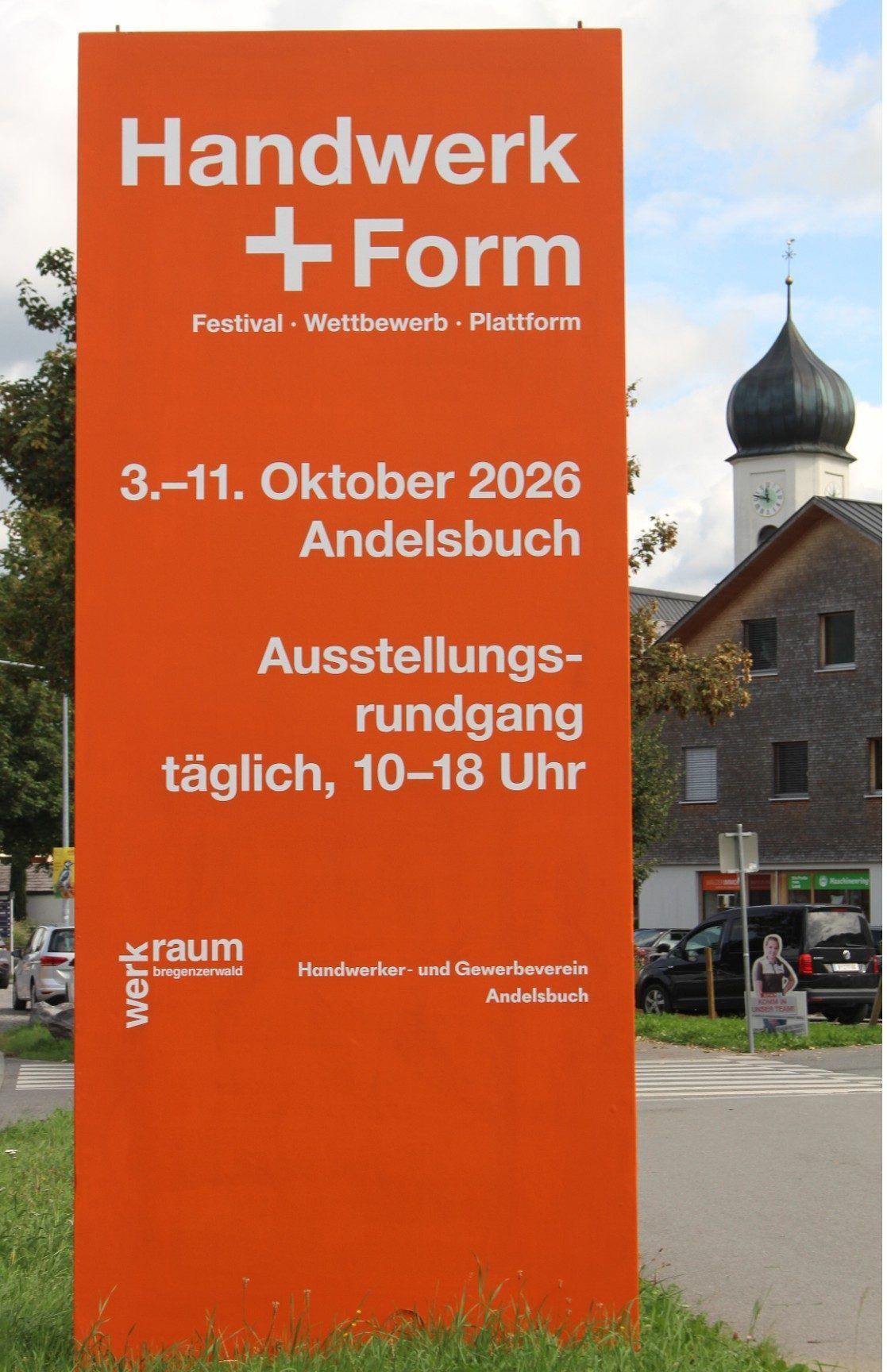 Es ist angerichtet – die Jubiläumsschau kann beginnen.