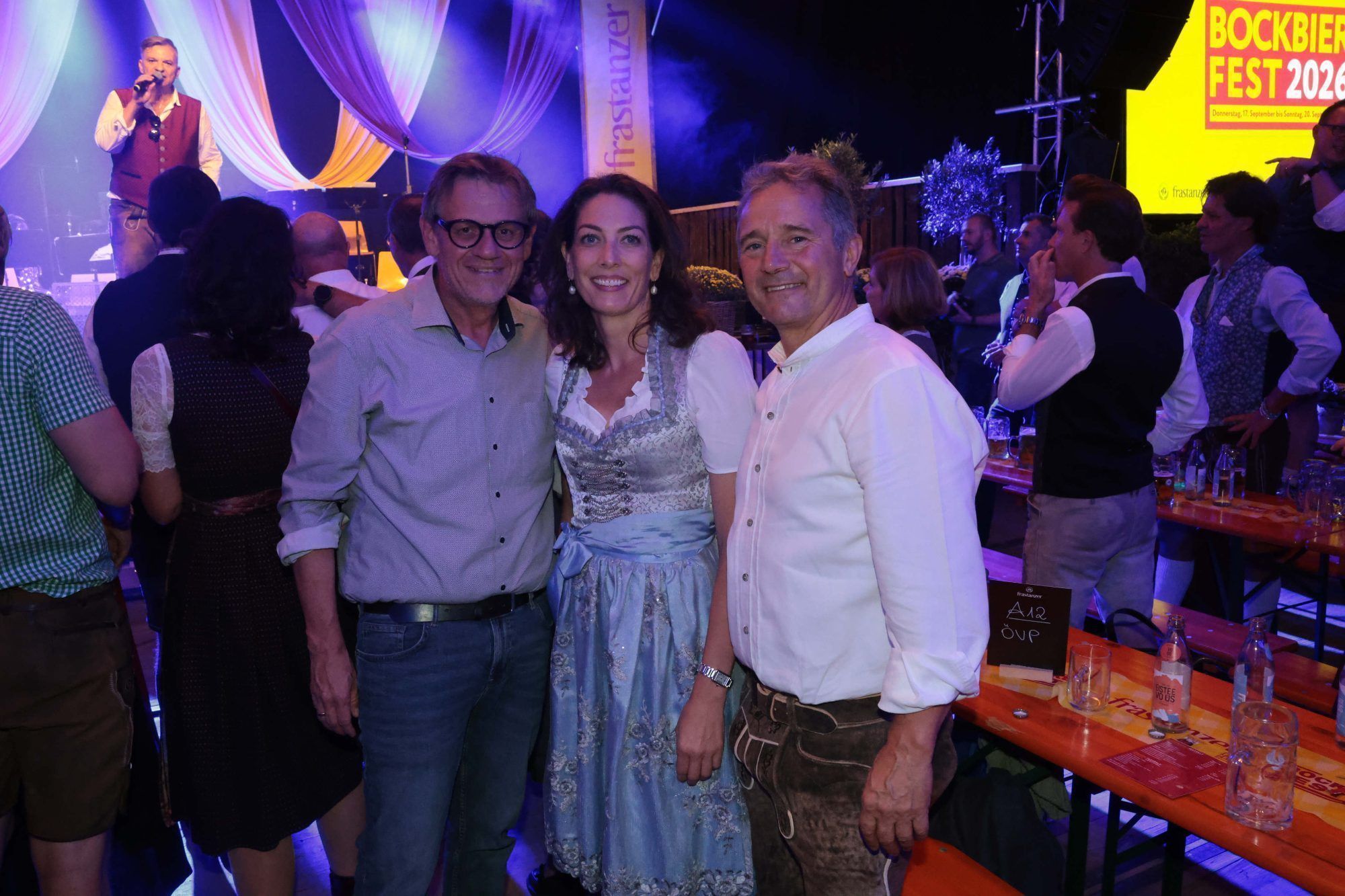 BR Christoph Thoma, ÖVP-Klubobfrau Veronika Marte und NR Norbert Sieber.
