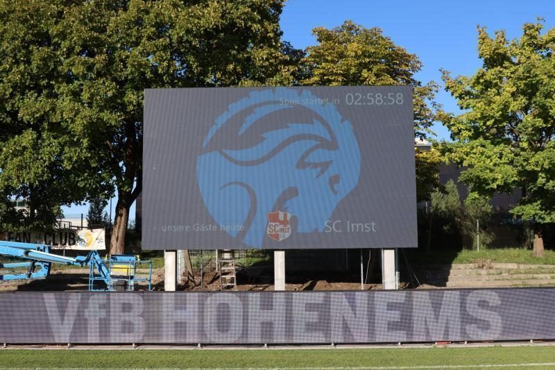 Neue Videowall im Stadion Herrenried. VN-TK/11, Rest Privat/16