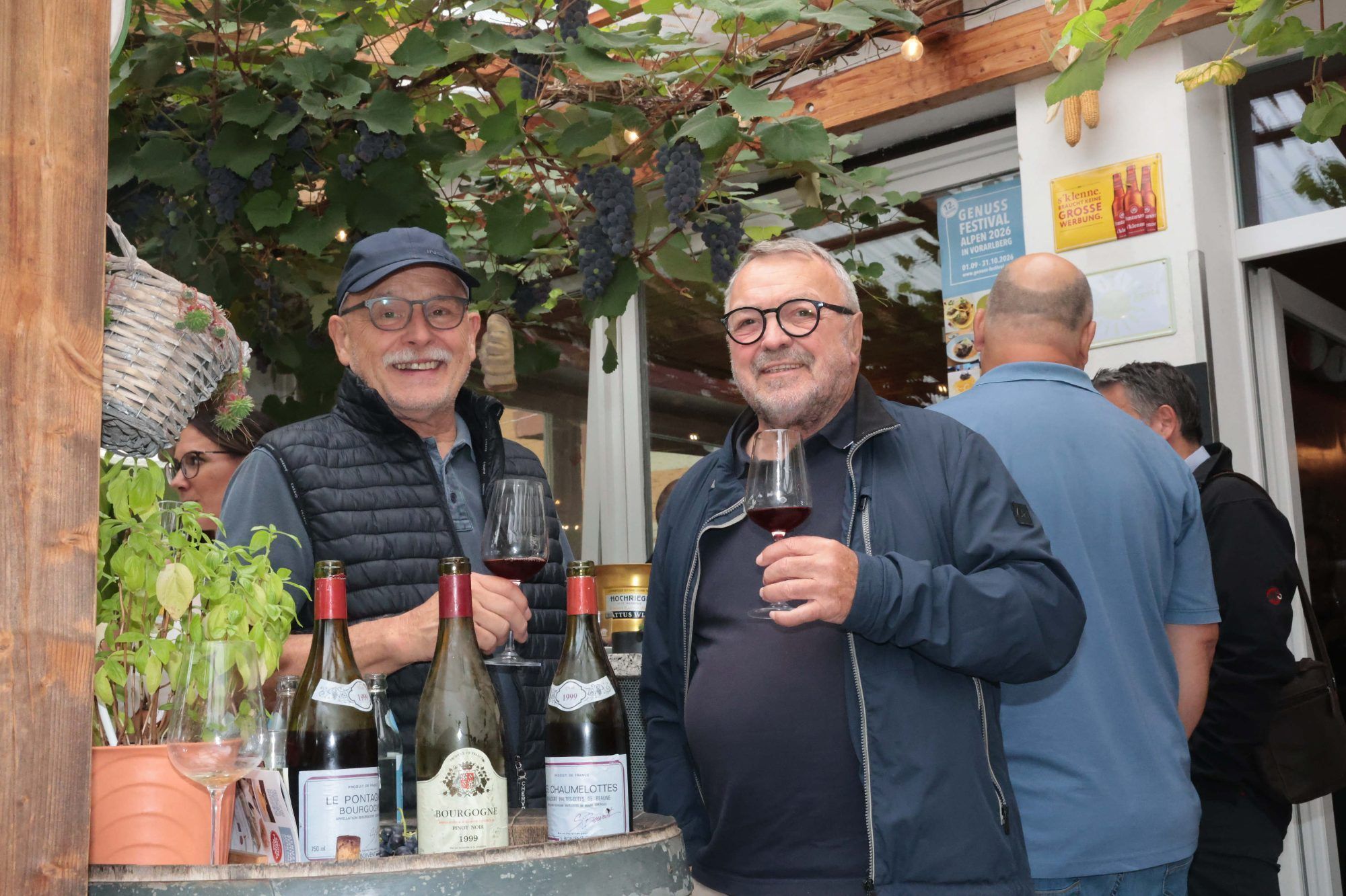 Alfred Hassler und Hannes Keckeis.