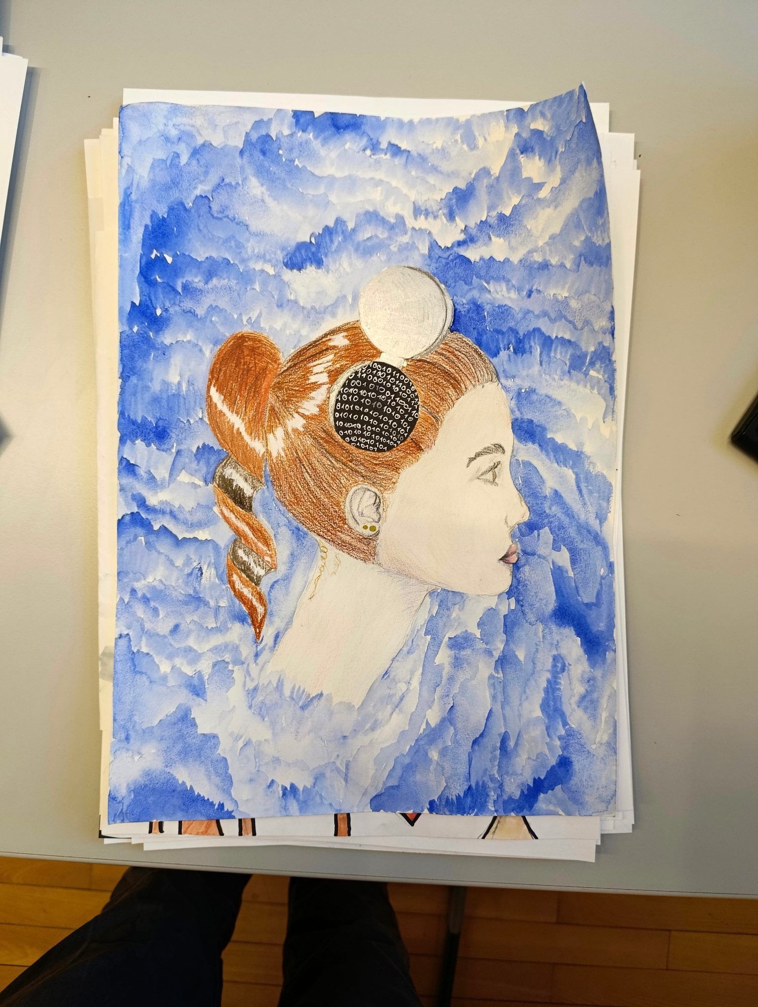 Die Ausstellung zeigte Arbeiten in unterschiedlichen Techniken und mit ganz unterschiedlichen Themen.