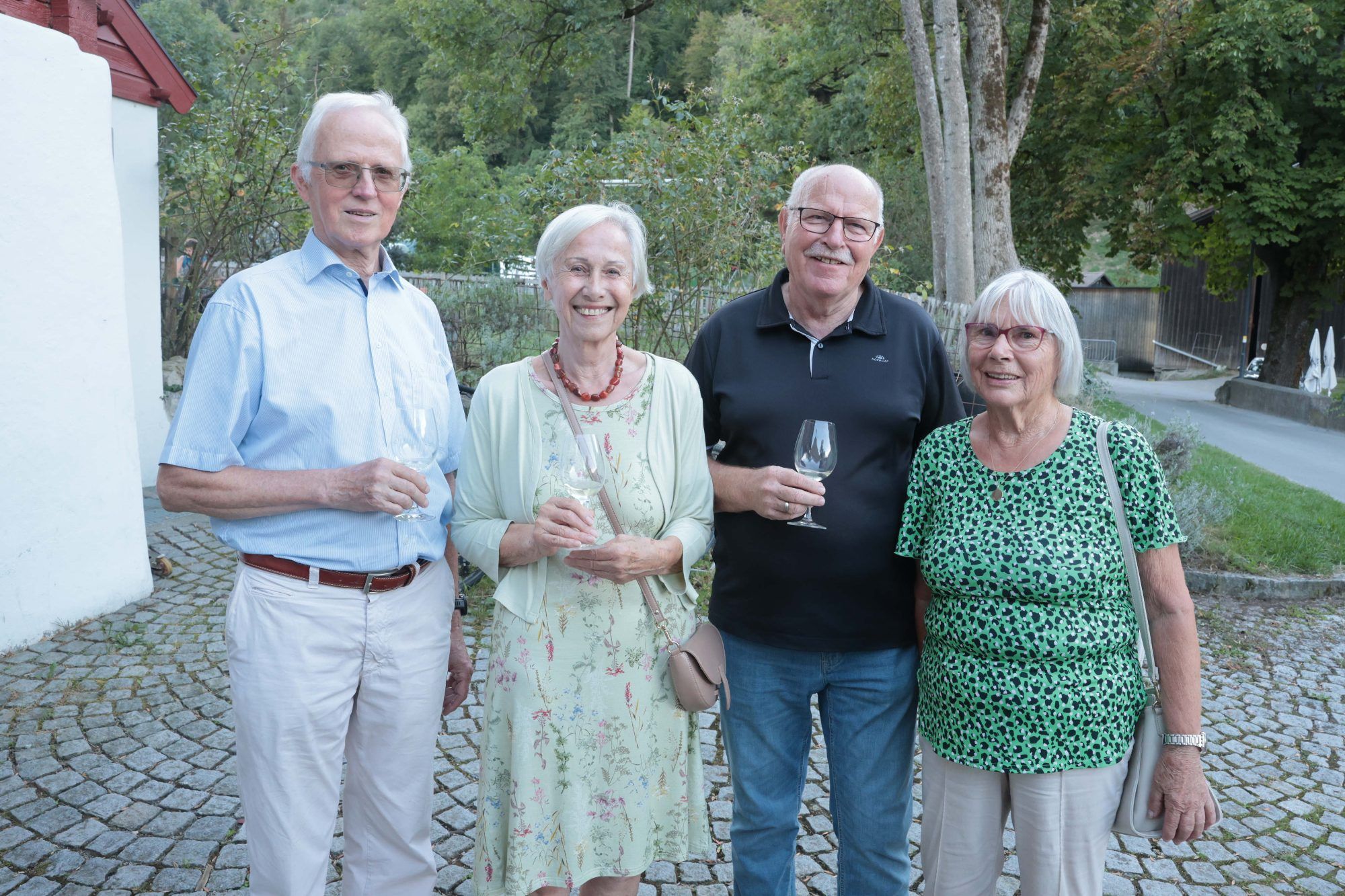 Rainer Bayer, Hilde und Walter Fontana, Rosmarie Vransak.