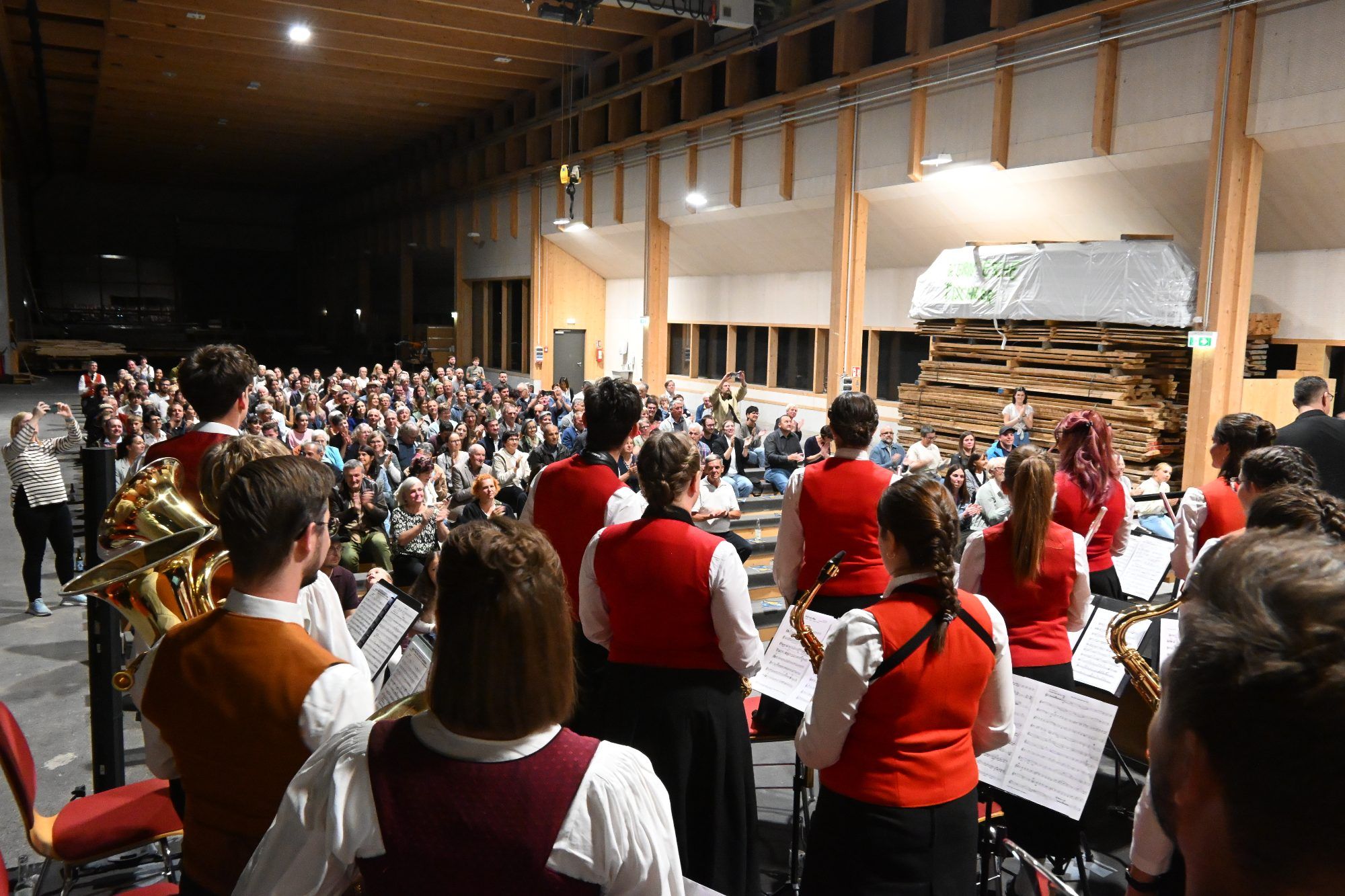 Anspruchsvolles Konzert in der Zimmerei Kaufmann
